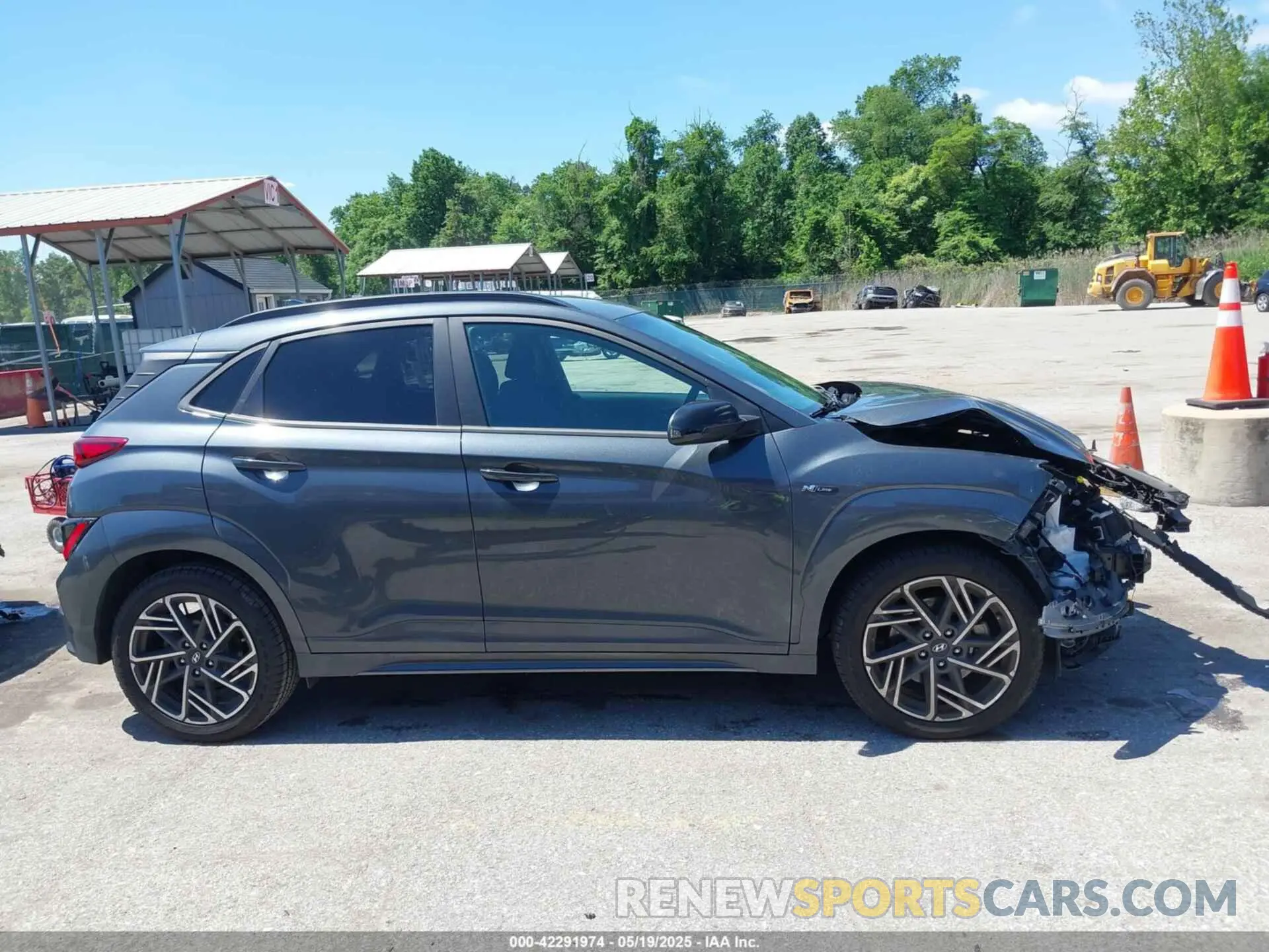 14 fotografías del automóvil dañado KM8K33A39NU800995 HYUNDAI KONA 2022