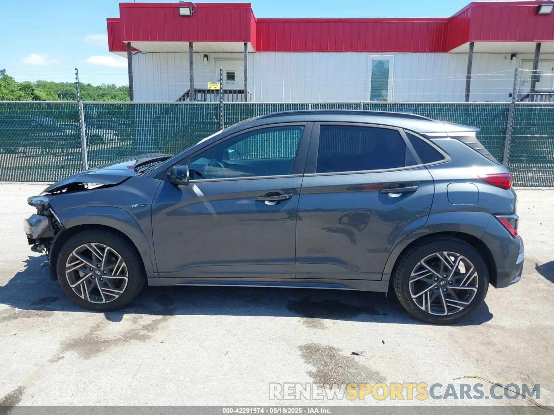 15 fotografías del automóvil dañado KM8K33A39NU800995 HYUNDAI KONA 2022
