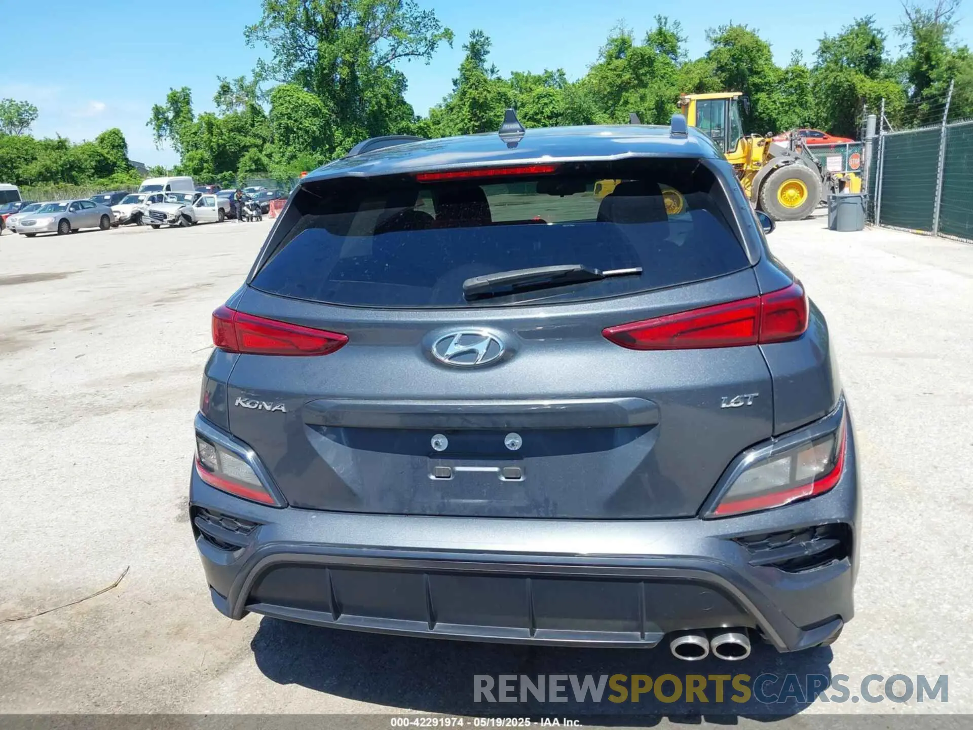 17 fotografías del automóvil dañado KM8K33A39NU800995 HYUNDAI KONA 2022