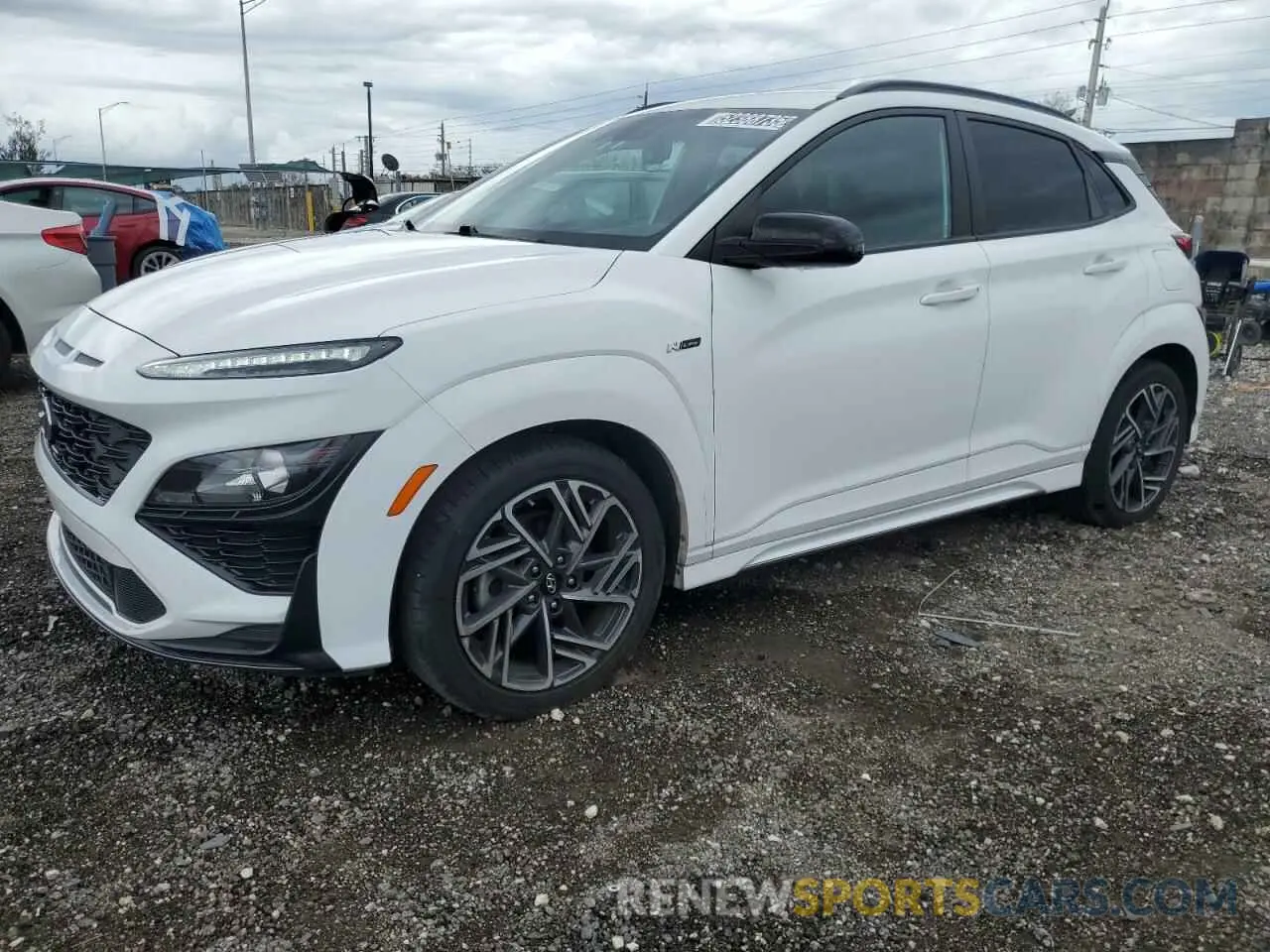 1 fotografías del automóvil dañado KM8K33A3XNU802061 HYUNDAI KONA 2022