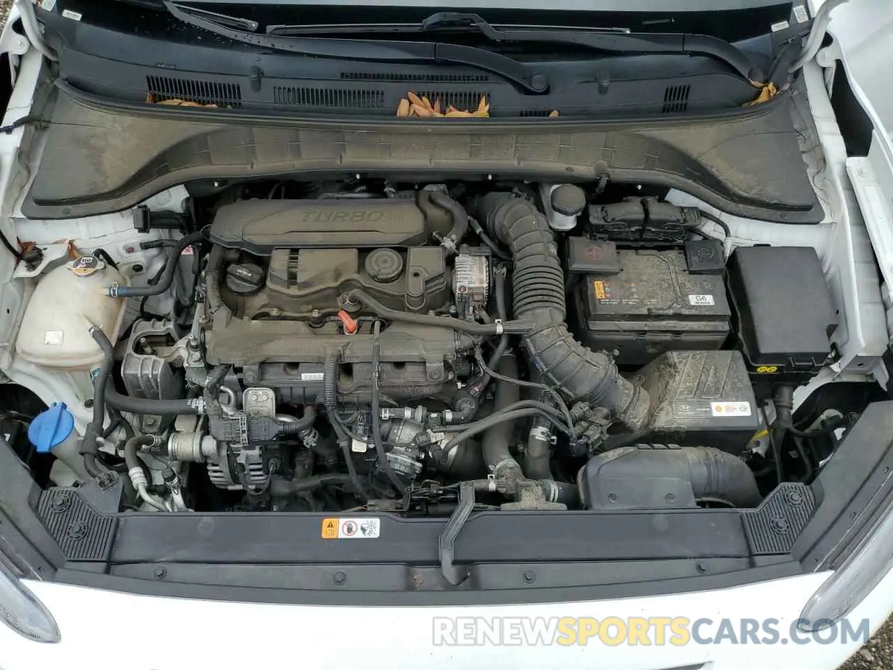 11 fotografías del automóvil dañado KM8K33A3XNU802061 HYUNDAI KONA 2022