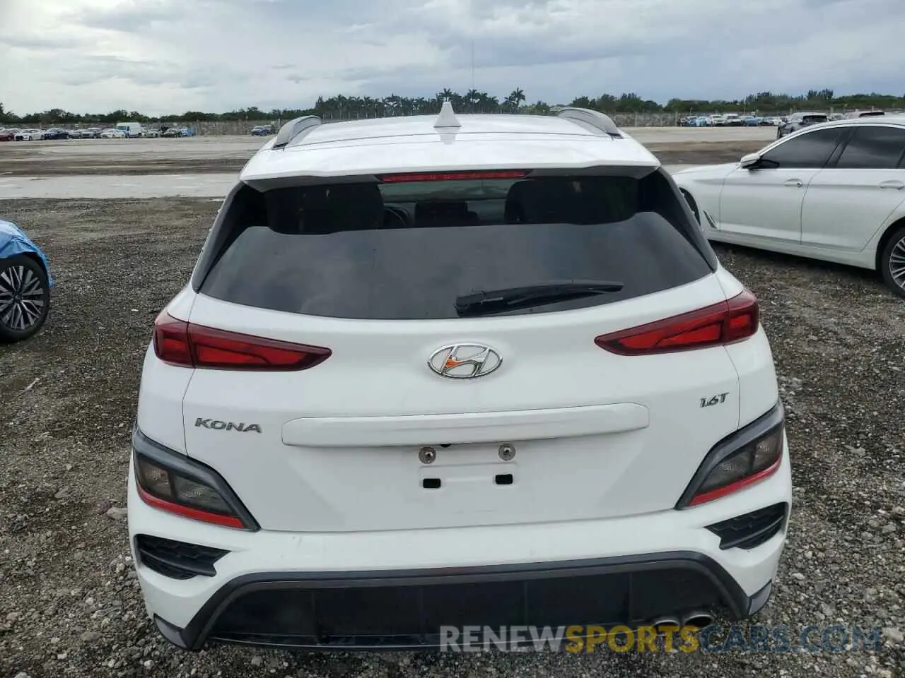 6 fotografías del automóvil dañado KM8K33A3XNU802061 HYUNDAI KONA 2022