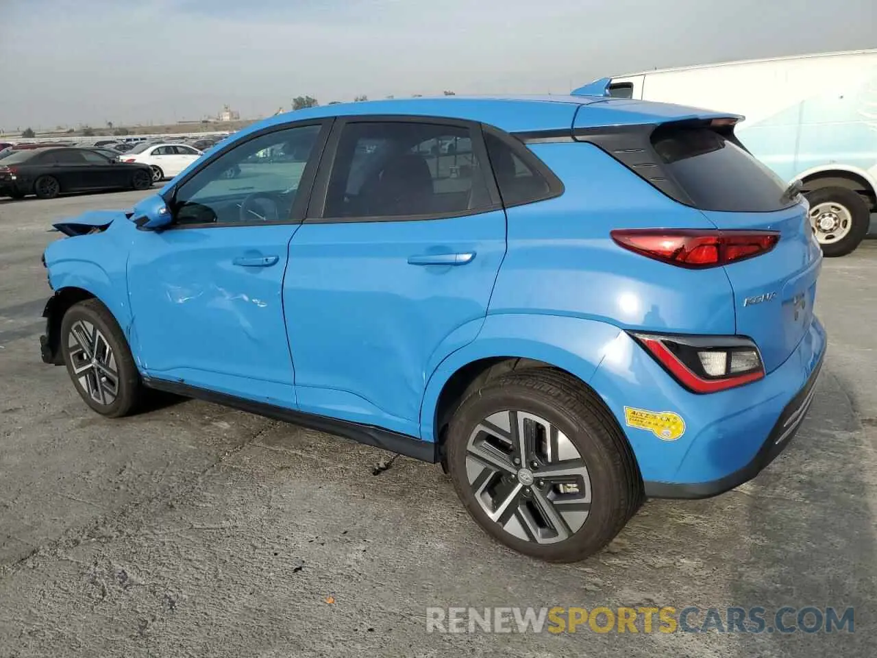 2 fotografías del automóvil dañado KM8K33AG4NU156146 HYUNDAI KONA 2022