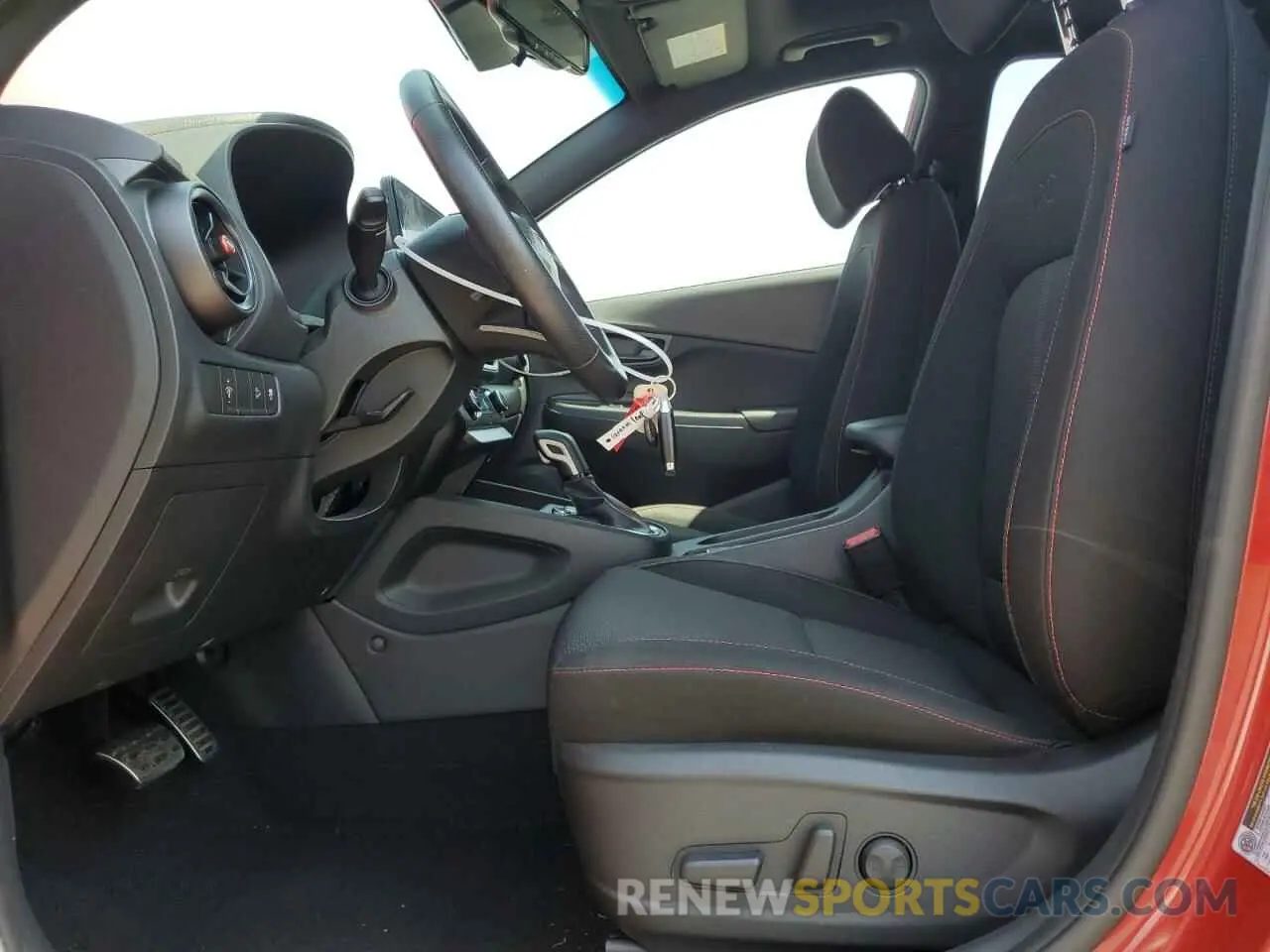 7 fotografías del automóvil dañado KM8K3CA34NU790750 HYUNDAI KONA 2022