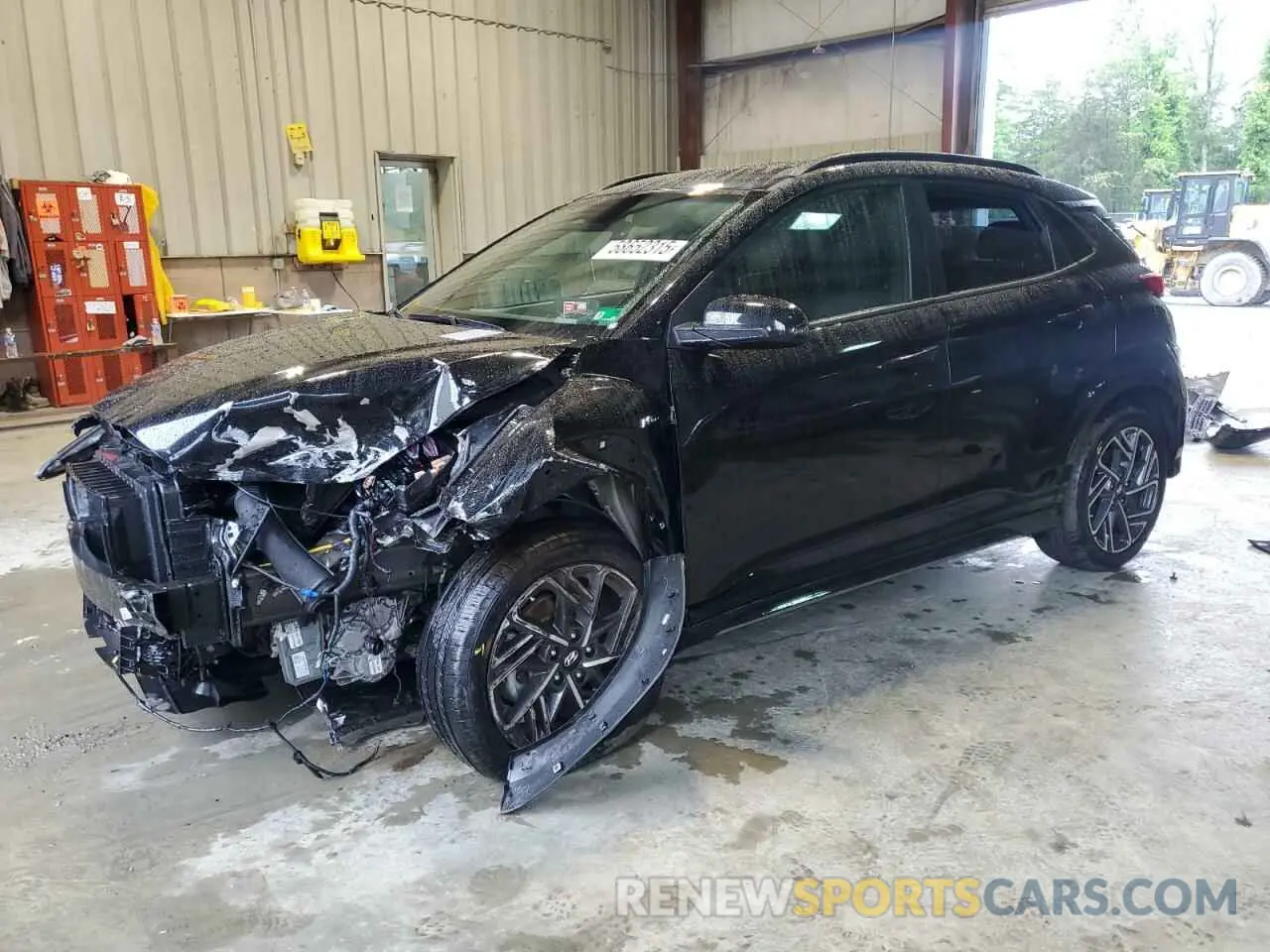 1 fotografías del automóvil dañado KM8K3CA39NU862042 HYUNDAI KONA 2022