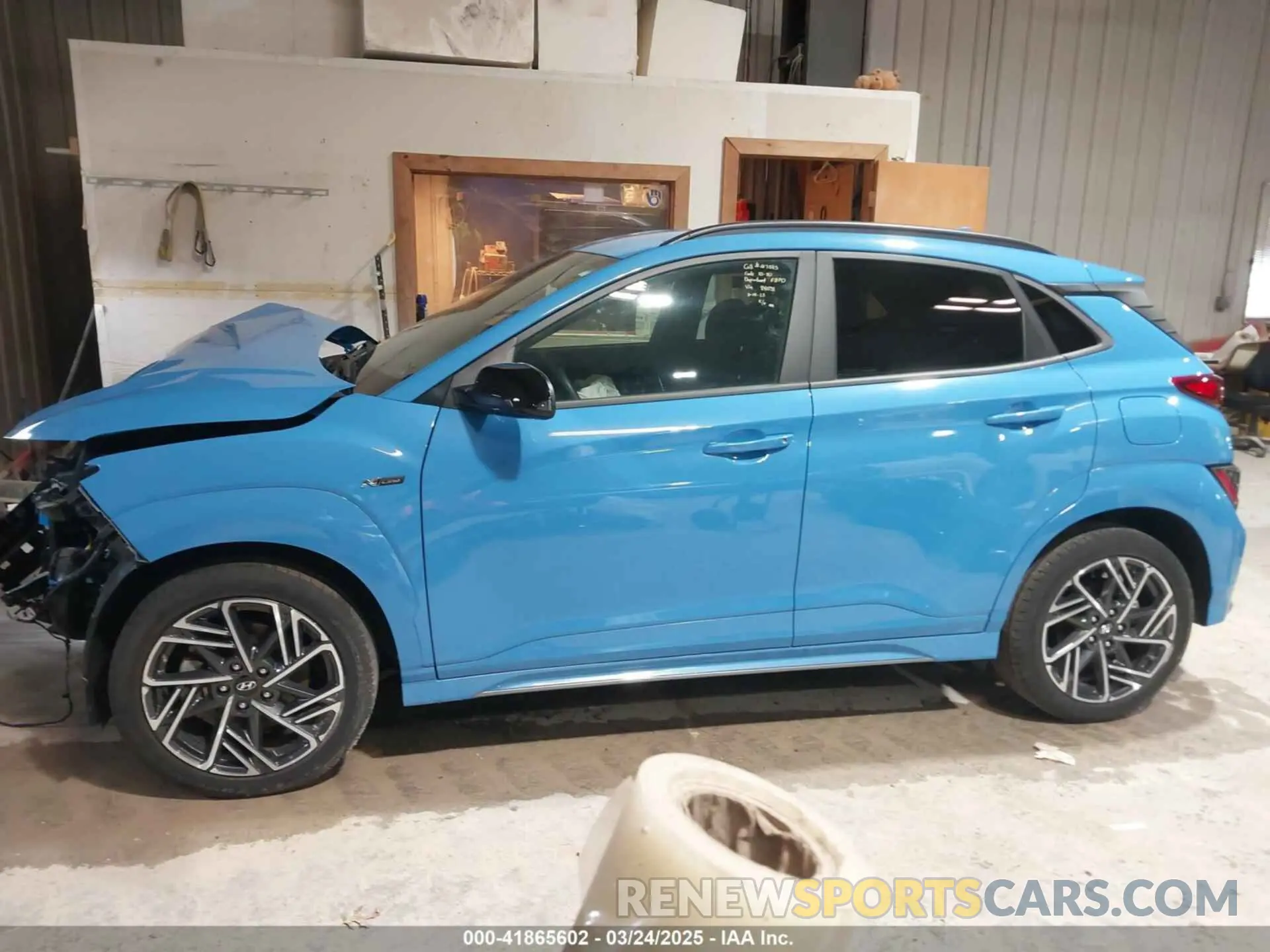13 fotografías del automóvil dañado KM8K3CA3XNU840731 HYUNDAI KONA 2022
