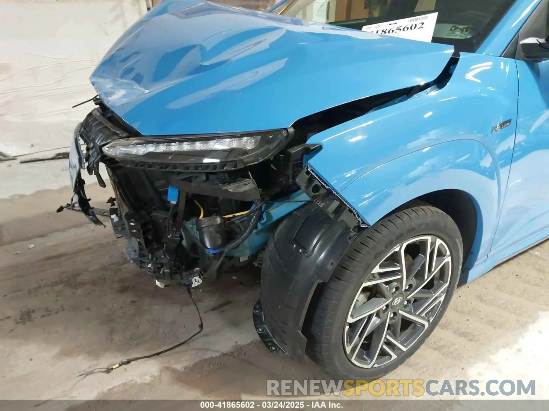 6 fotografías del automóvil dañado KM8K3CA3XNU840731 HYUNDAI KONA 2022