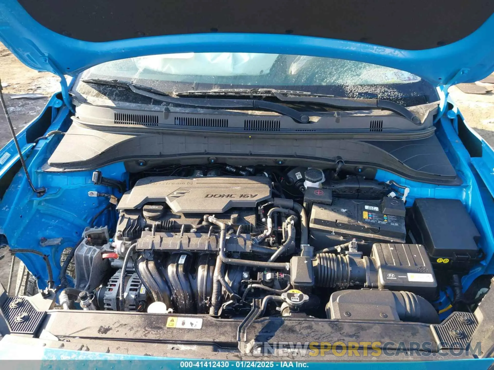 10 fotografías del automóvil dañado KM8K3CAB0NU880873 HYUNDAI KONA 2022