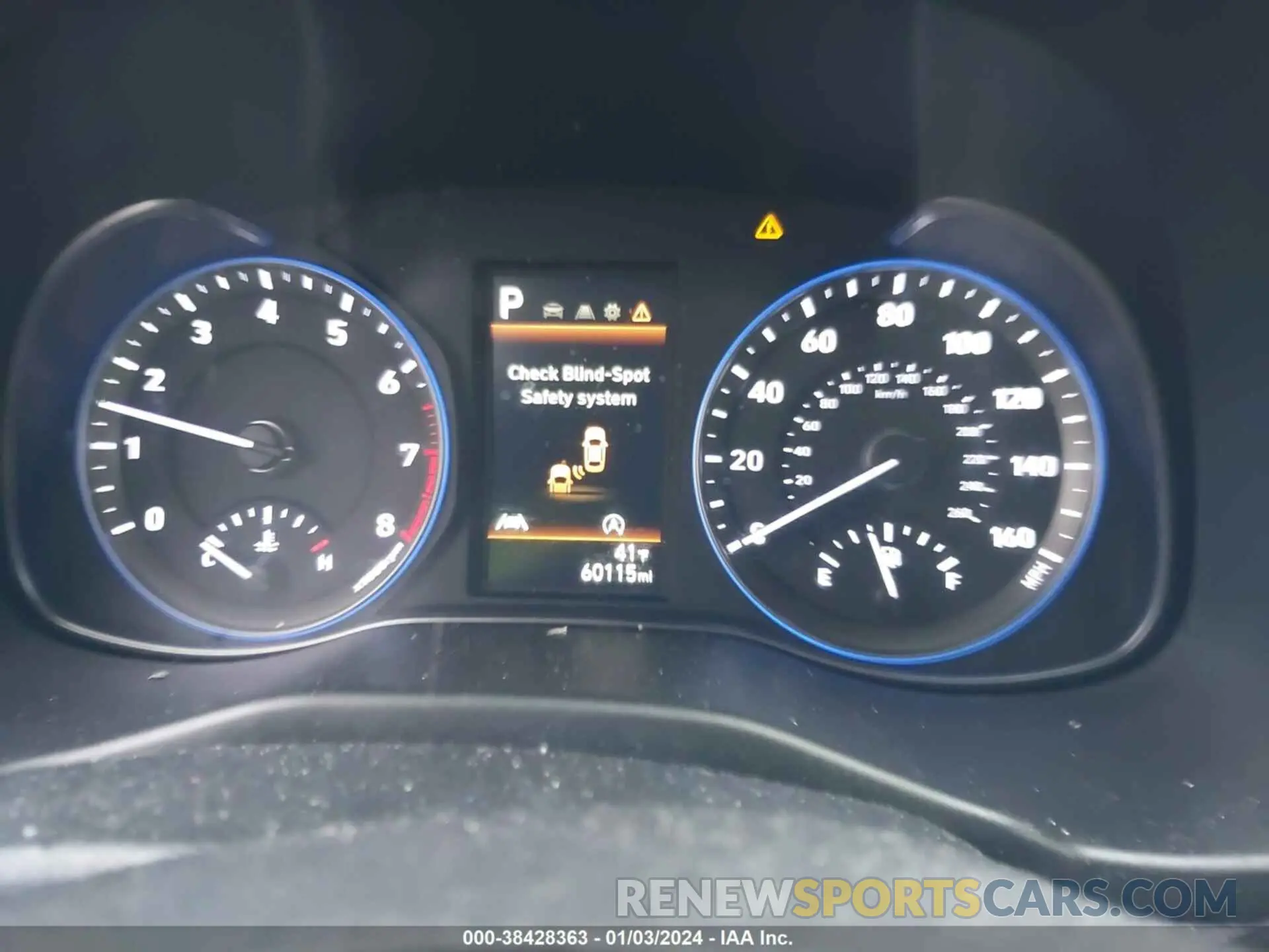 7 fotografías del automóvil dañado KM8K3CAB1NU762587 HYUNDAI KONA 2022