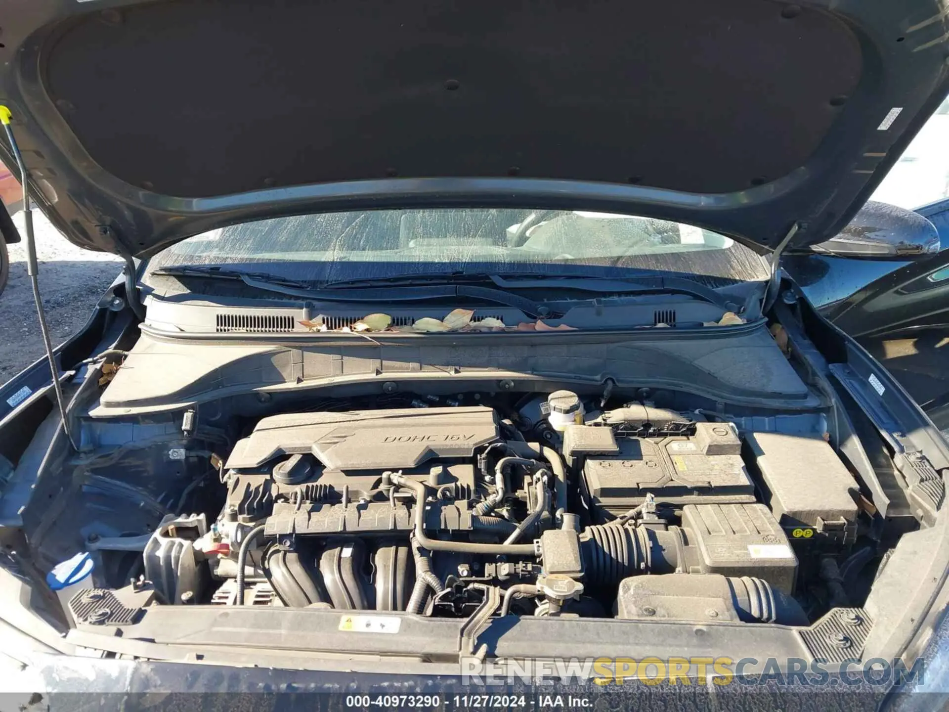10 fotografías del automóvil dañado KM8K3CAB2NU843873 HYUNDAI KONA 2022