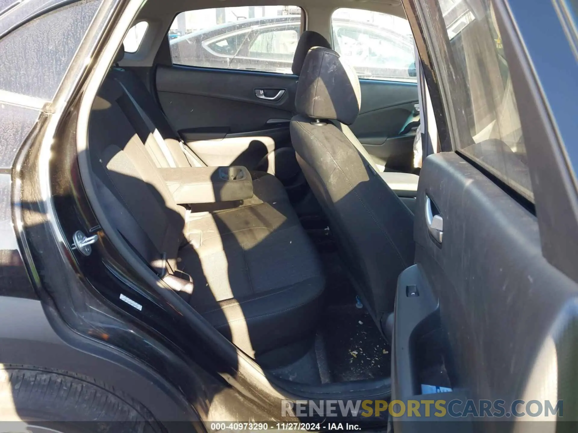 8 fotografías del automóvil dañado KM8K3CAB2NU843873 HYUNDAI KONA 2022