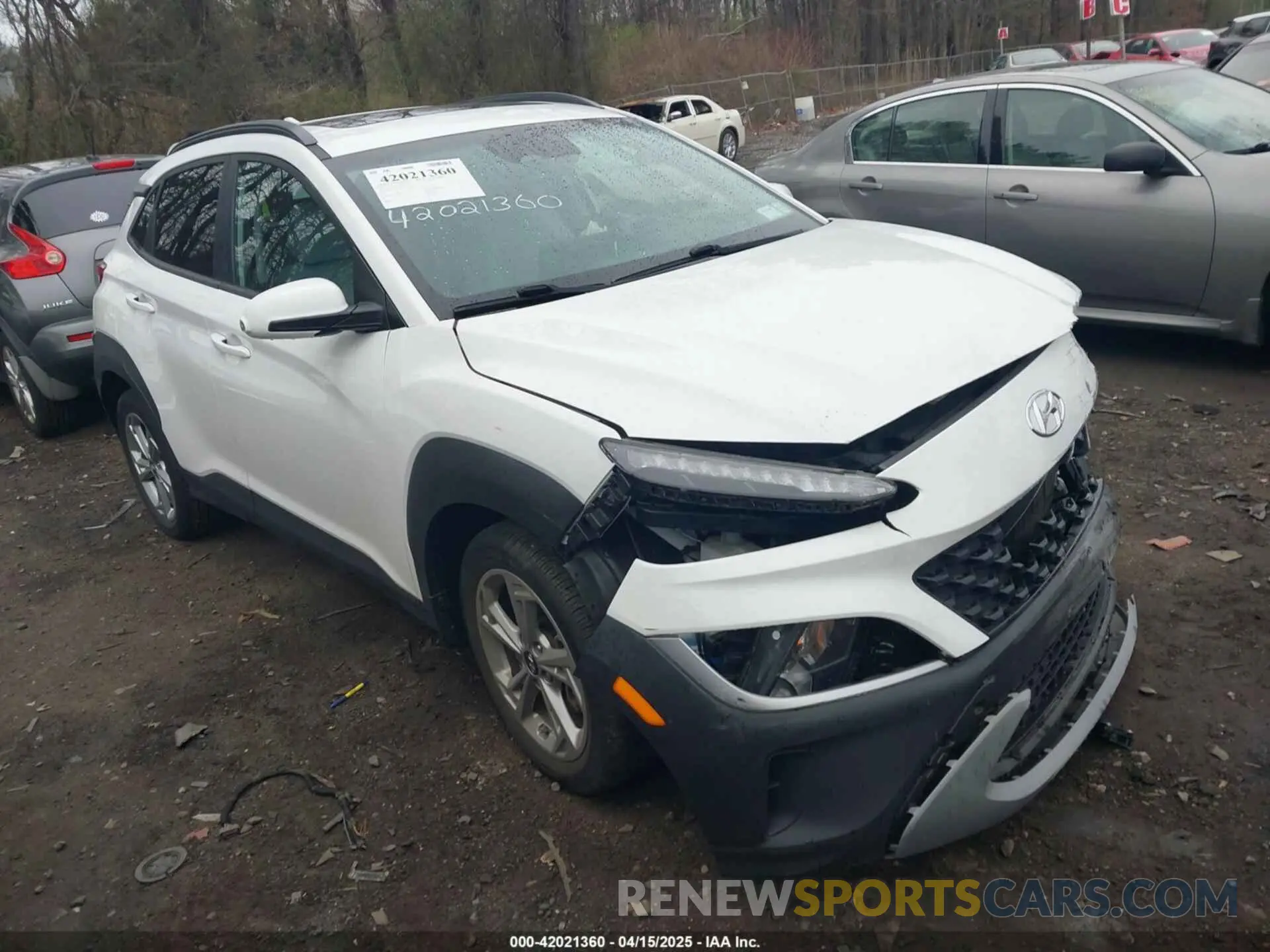 1 fotografías del automóvil dañado KM8K3CAB2NU858308 HYUNDAI KONA 2022