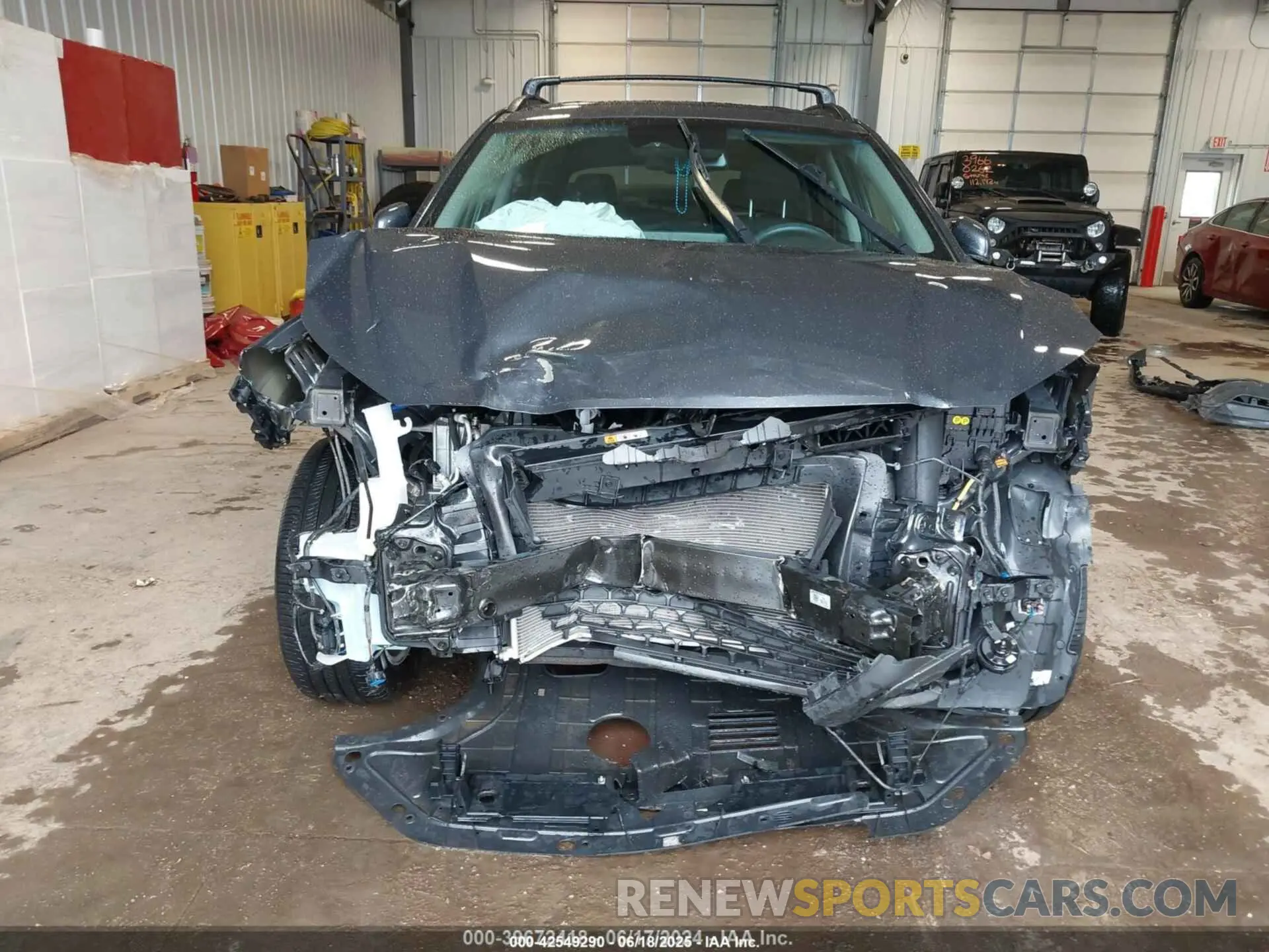 6 fotografías del automóvil dañado KM8K3CAB6NU758292 HYUNDAI KONA 2022