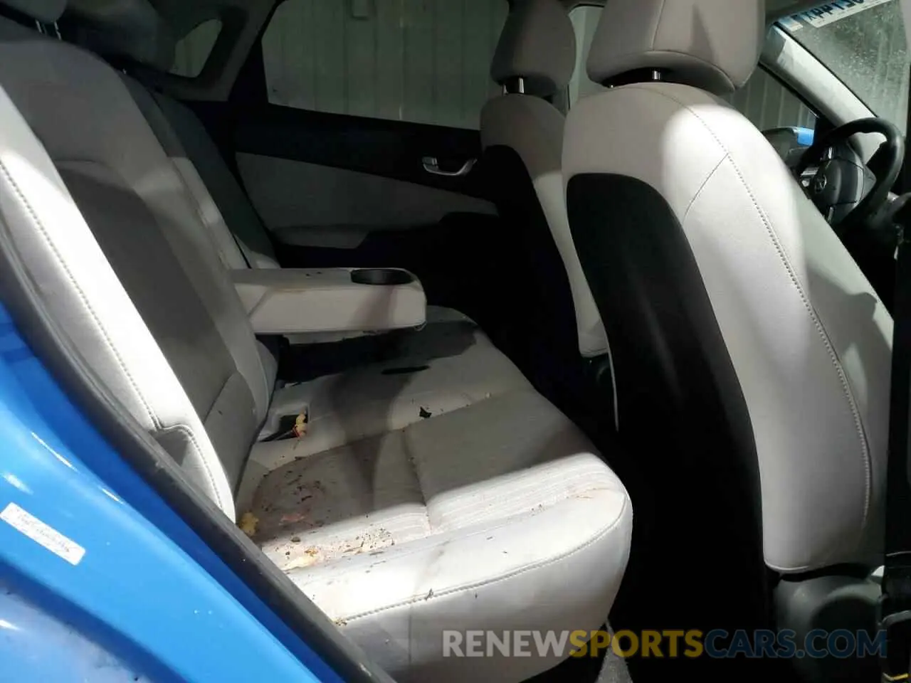 11 fotografías del automóvil dañado KM8K3CAB6NU818846 HYUNDAI KONA 2022