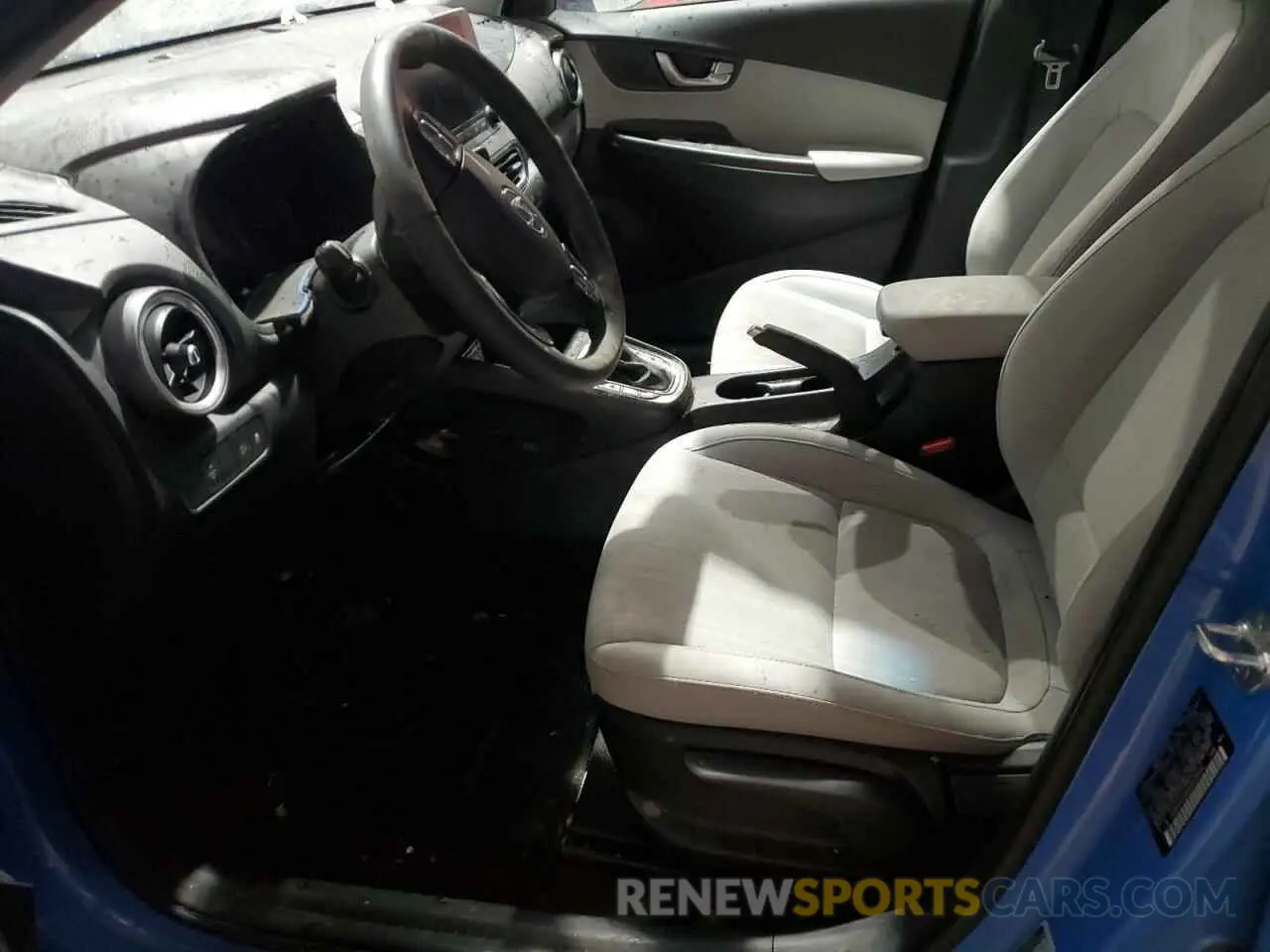 7 fotografías del automóvil dañado KM8K3CAB6NU818846 HYUNDAI KONA 2022