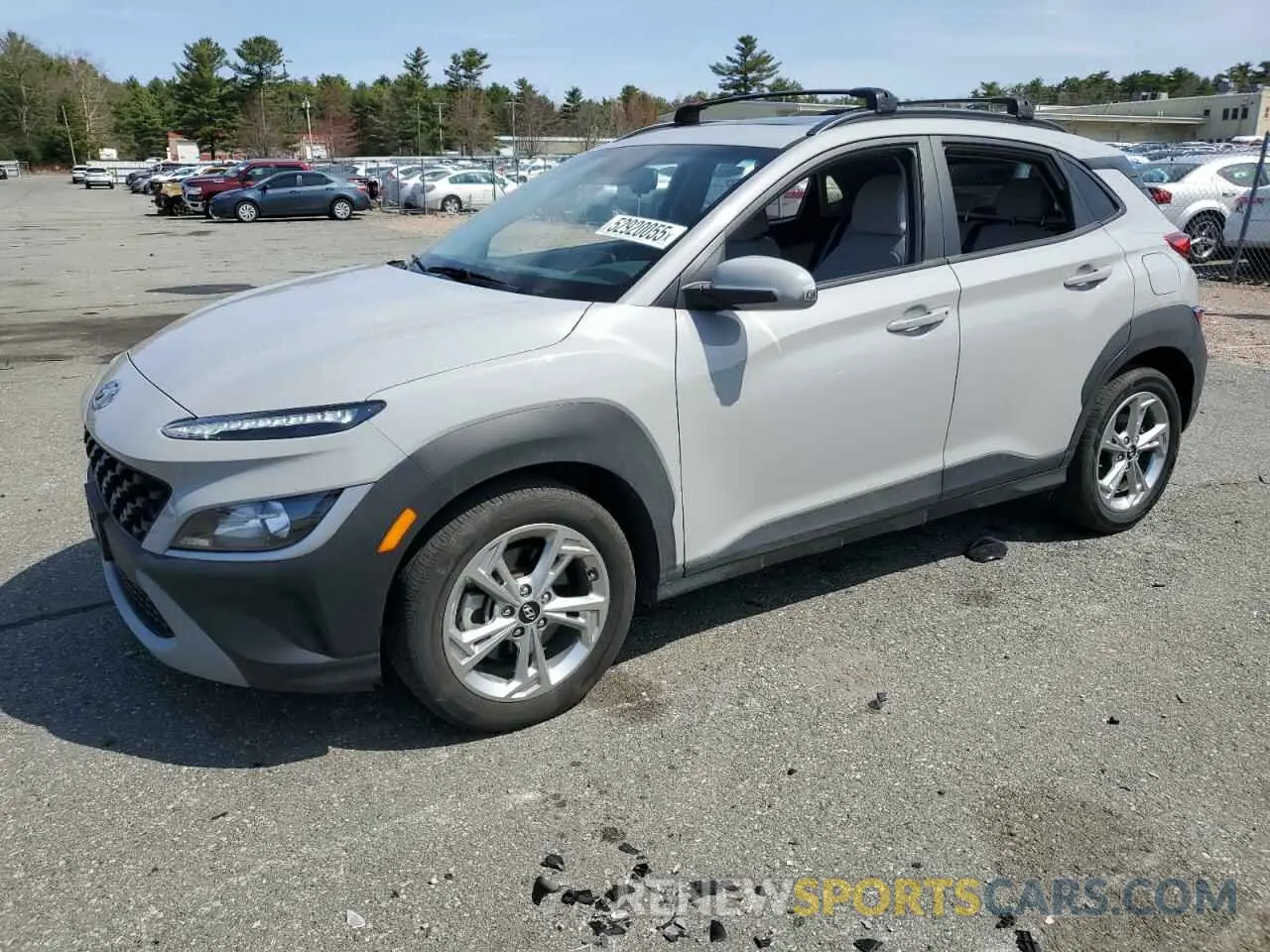 1 fotografías del automóvil dañado KM8K3CAB7NU878862 HYUNDAI KONA 2022