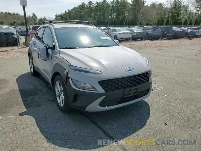 14 fotografías del automóvil dañado KM8K3CAB7NU878862 HYUNDAI KONA 2022
