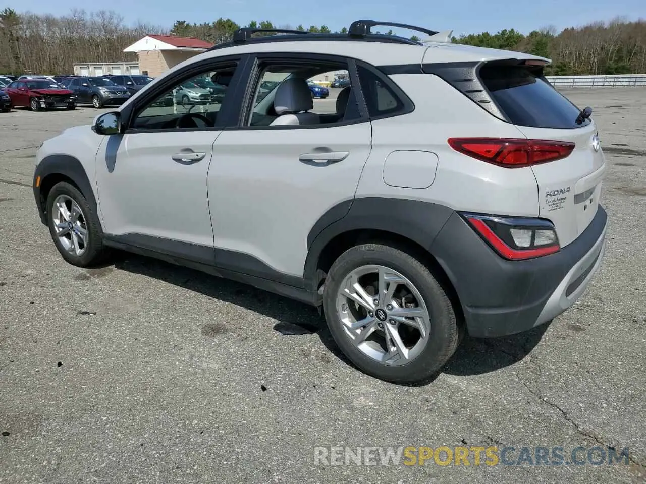 2 fotografías del automóvil dañado KM8K3CAB7NU878862 HYUNDAI KONA 2022