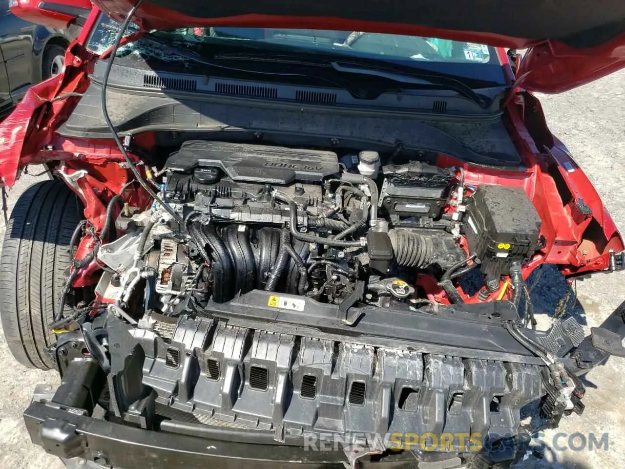 7 fotografías del automóvil dañado KM8K3CAB9NU860508 HYUNDAI KONA 2022
