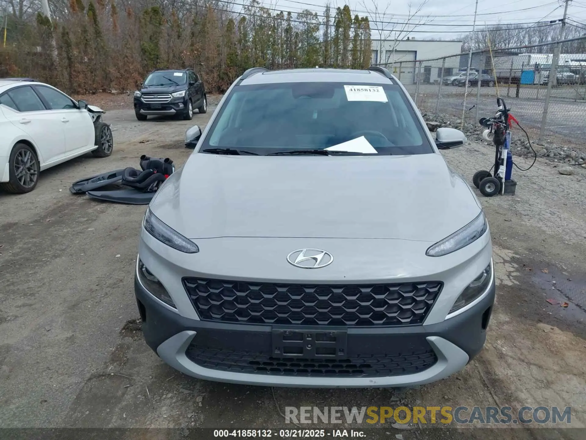 13 fotografías del automóvil dañado KM8K3CABXNU899995 HYUNDAI KONA 2022