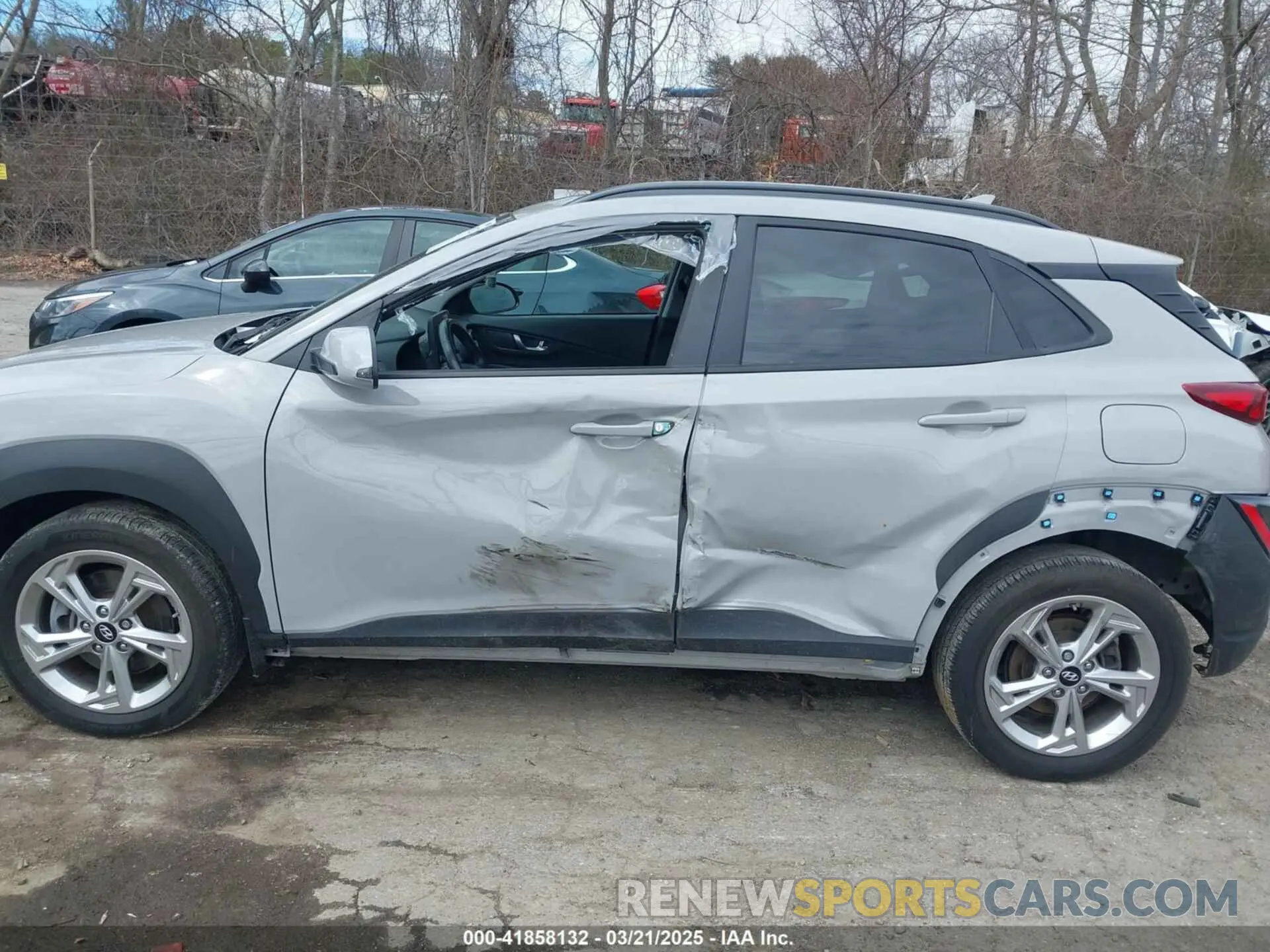 15 fotografías del automóvil dañado KM8K3CABXNU899995 HYUNDAI KONA 2022