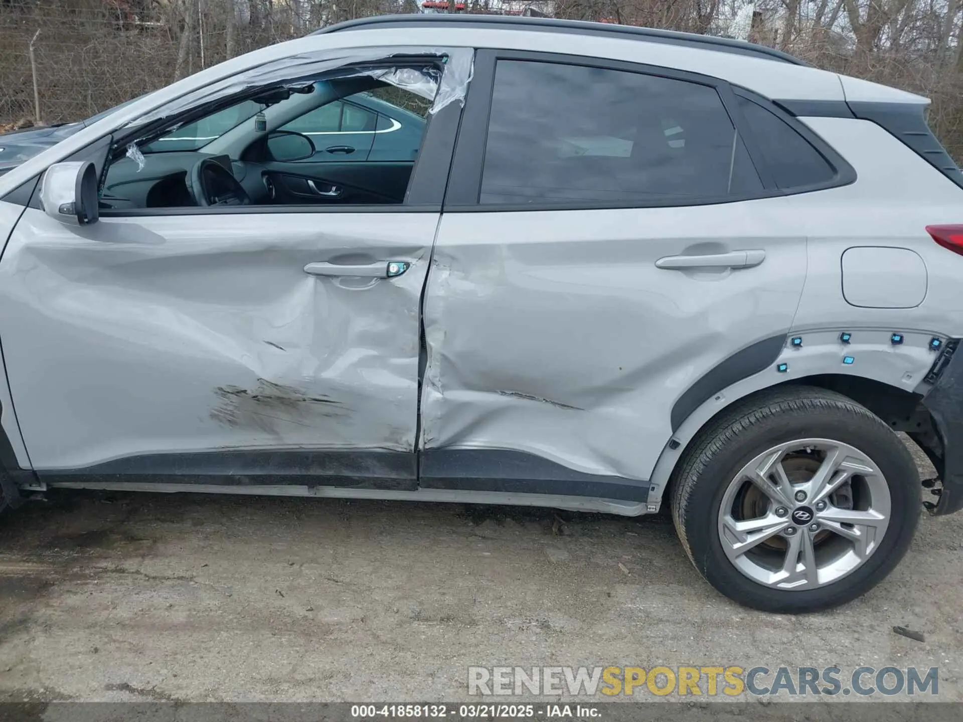 6 fotografías del automóvil dañado KM8K3CABXNU899995 HYUNDAI KONA 2022