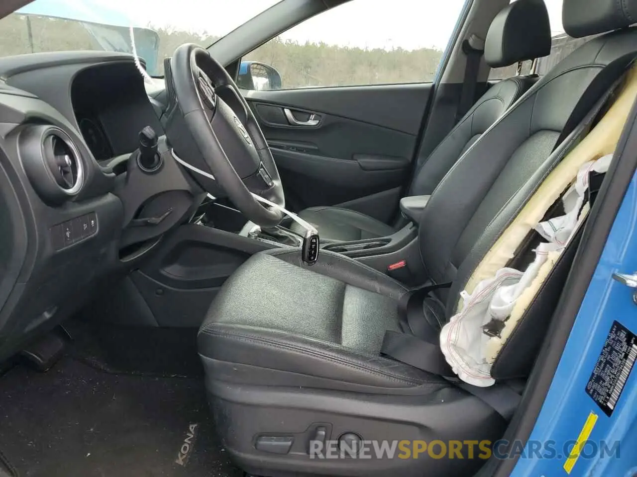 7 fotografías del automóvil dañado KM8K53A32NU794399 HYUNDAI KONA 2022