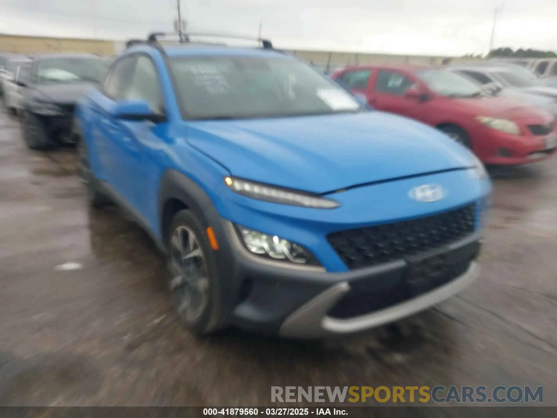 1 fotografías del automóvil dañado KM8K53A33NU913545 HYUNDAI KONA 2022