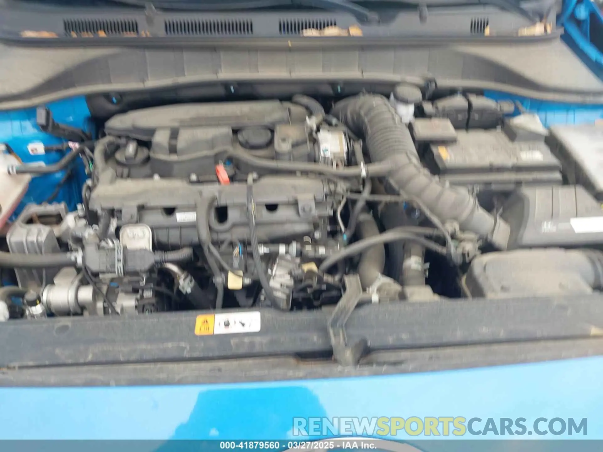 10 fotografías del automóvil dañado KM8K53A33NU913545 HYUNDAI KONA 2022