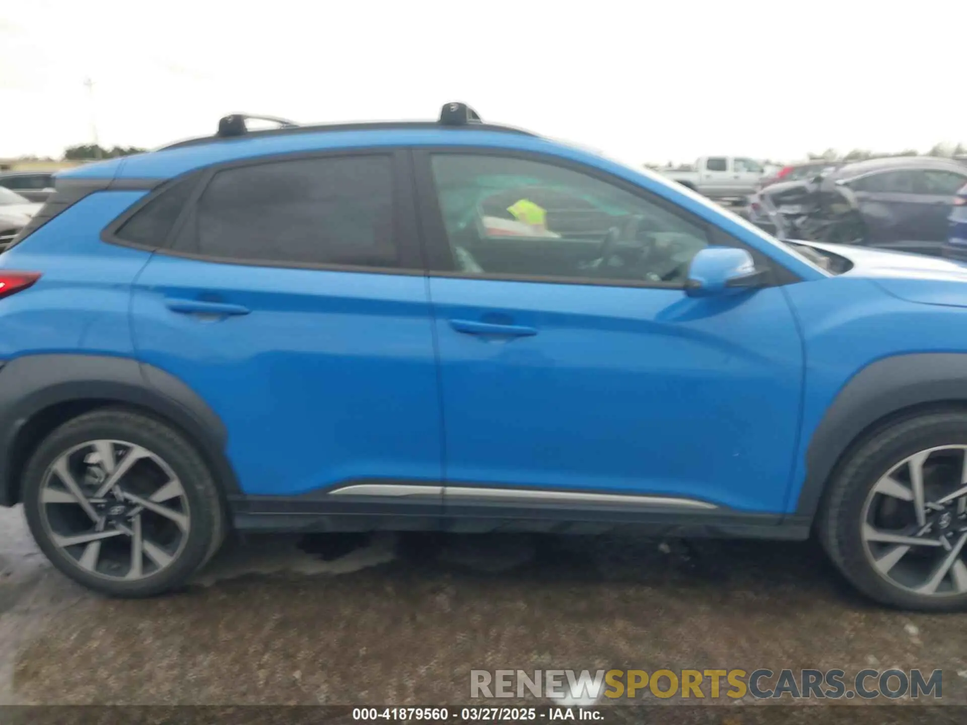 12 fotografías del automóvil dañado KM8K53A33NU913545 HYUNDAI KONA 2022