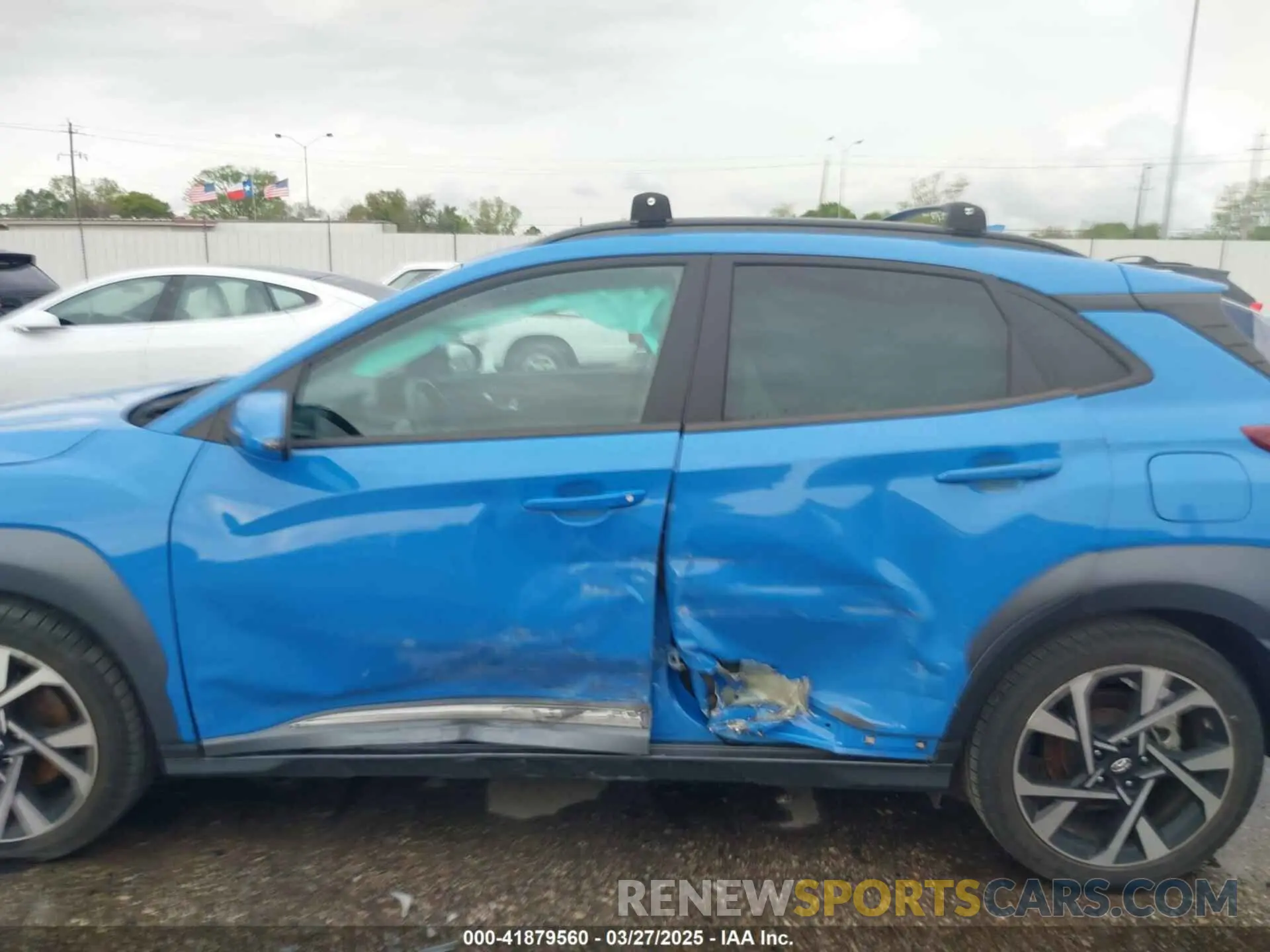13 fotografías del automóvil dañado KM8K53A33NU913545 HYUNDAI KONA 2022
