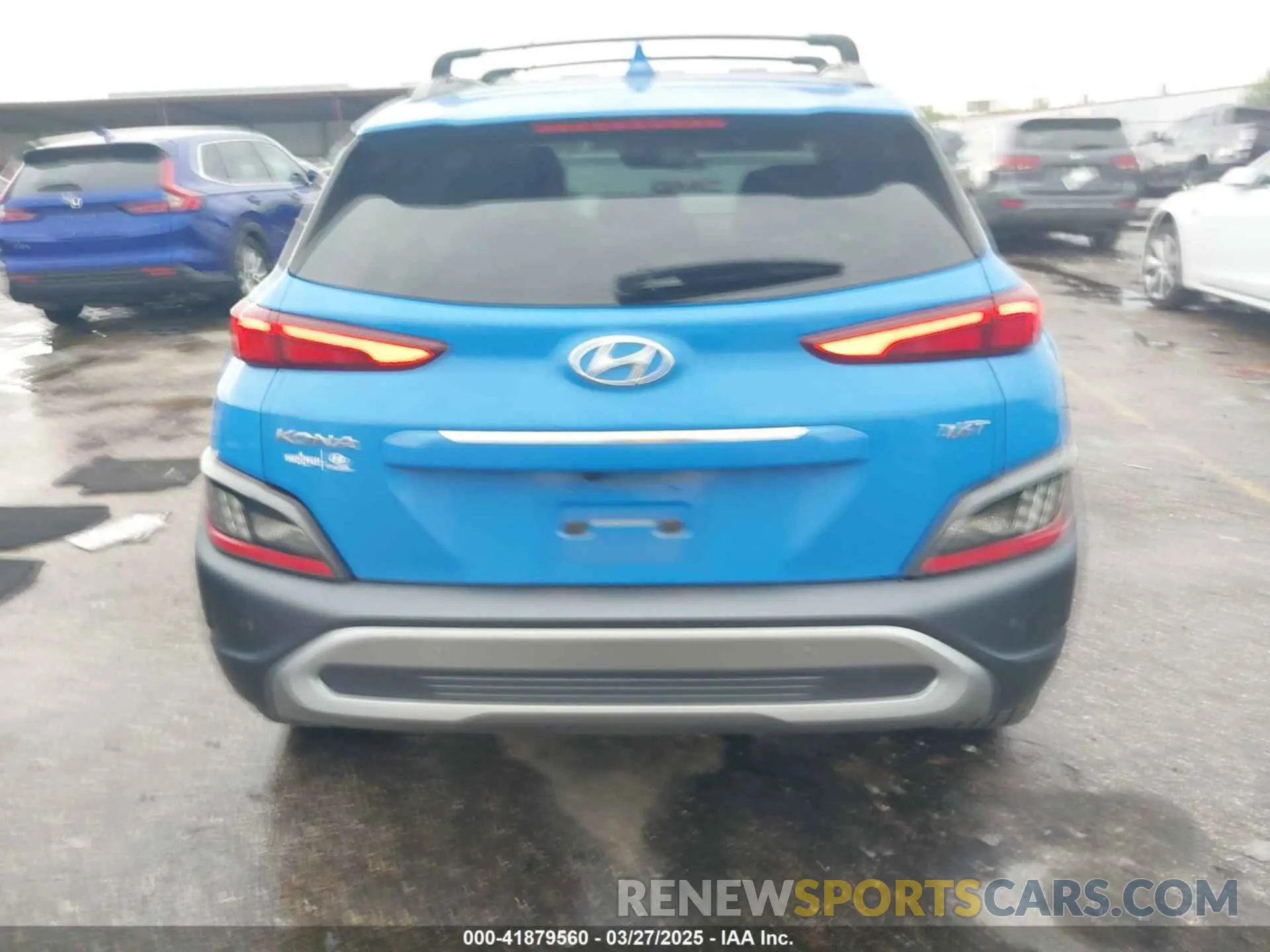 15 fotografías del automóvil dañado KM8K53A33NU913545 HYUNDAI KONA 2022