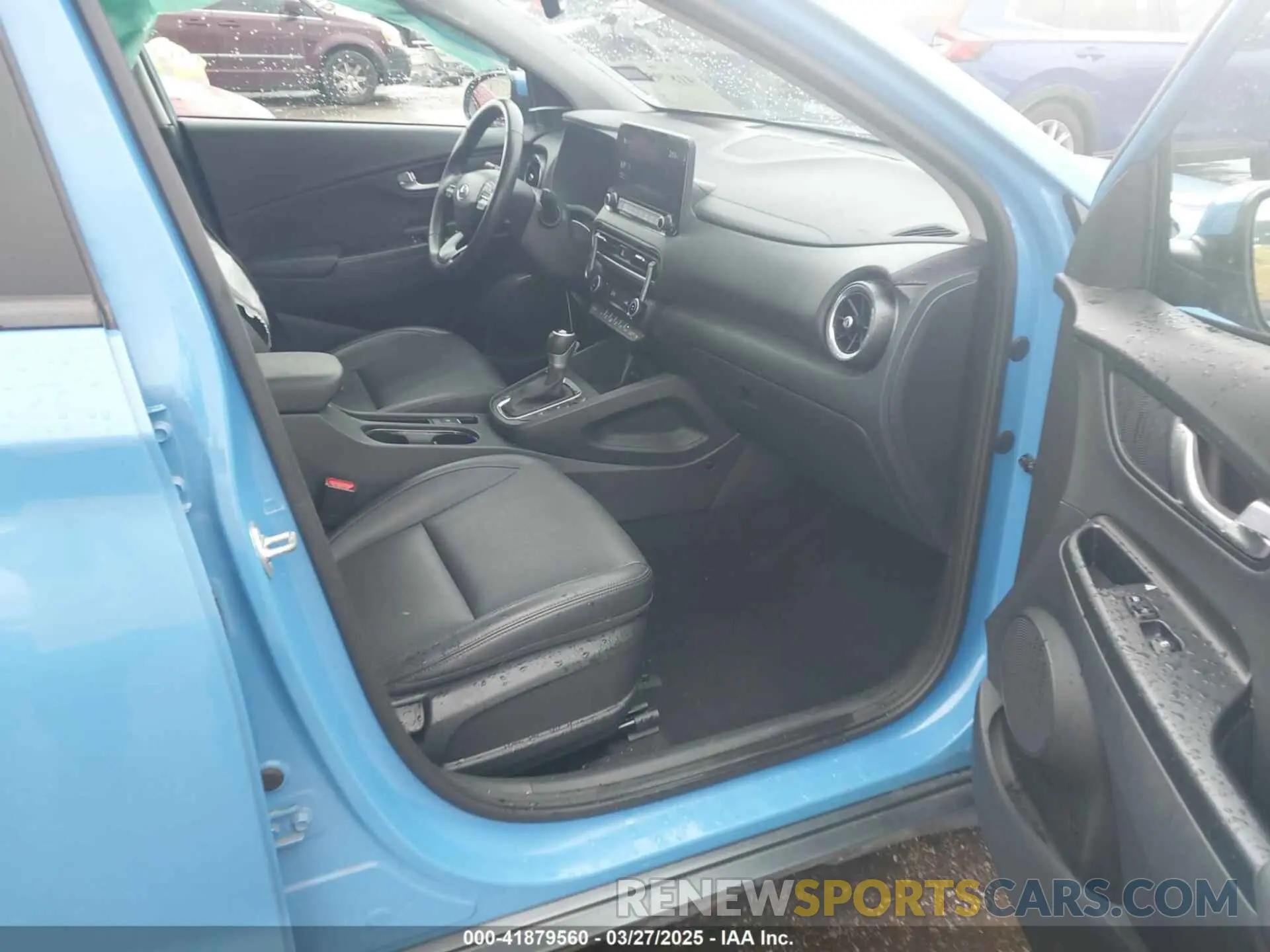 5 fotografías del automóvil dañado KM8K53A33NU913545 HYUNDAI KONA 2022