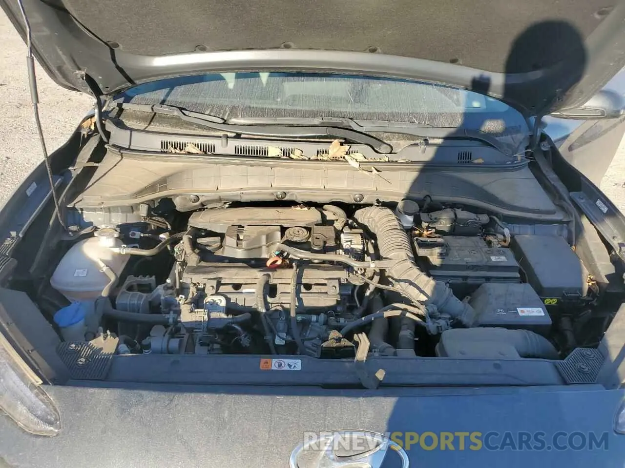 13 fotografías del automóvil dañado KM8K53A33NU923010 HYUNDAI KONA 2022