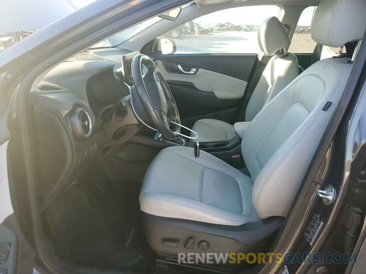 7 fotografías del automóvil dañado KM8K53A33NU923010 HYUNDAI KONA 2022