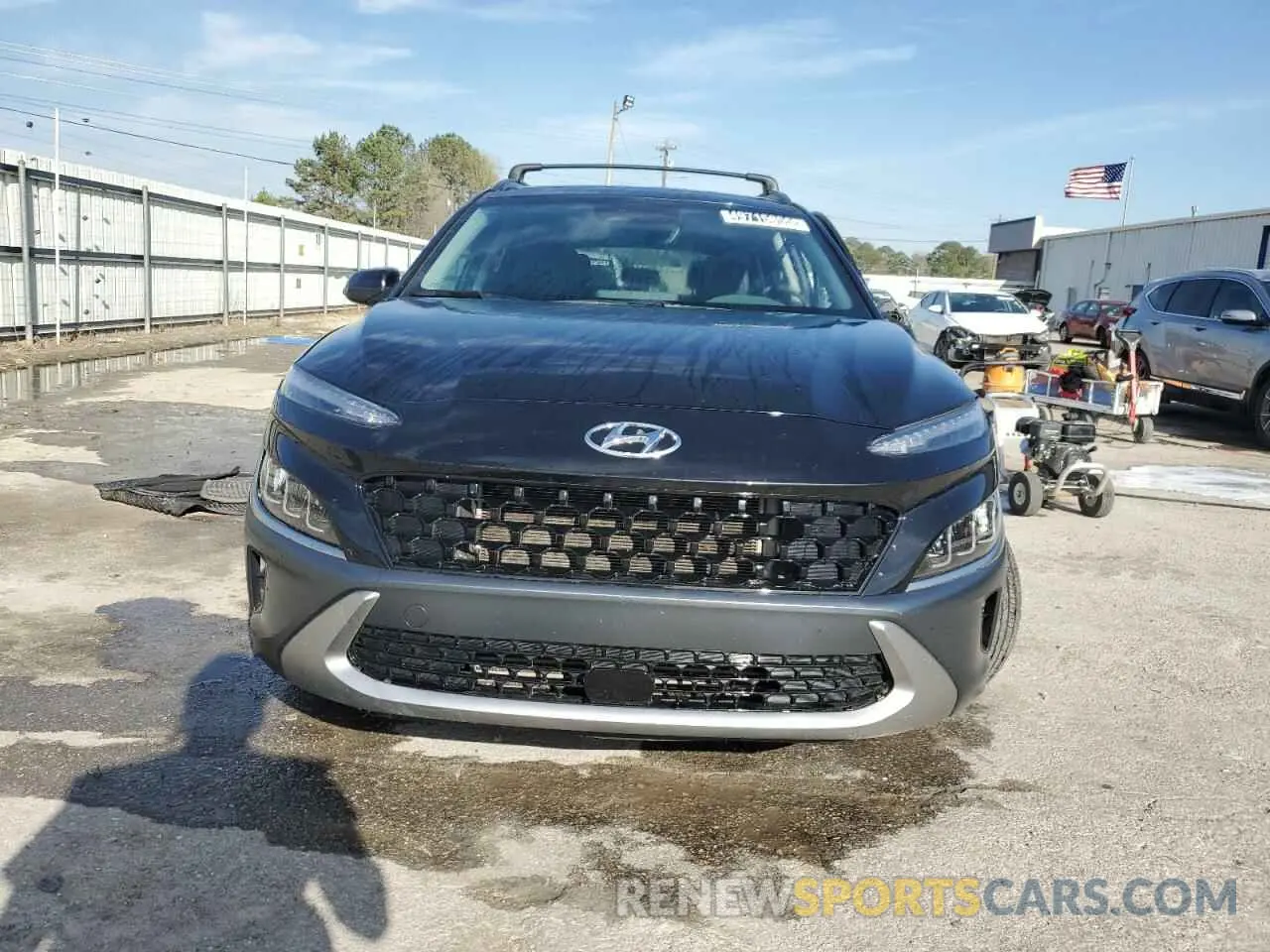 5 fotografías del automóvil dañado KM8K53A38NU794231 HYUNDAI KONA 2022
