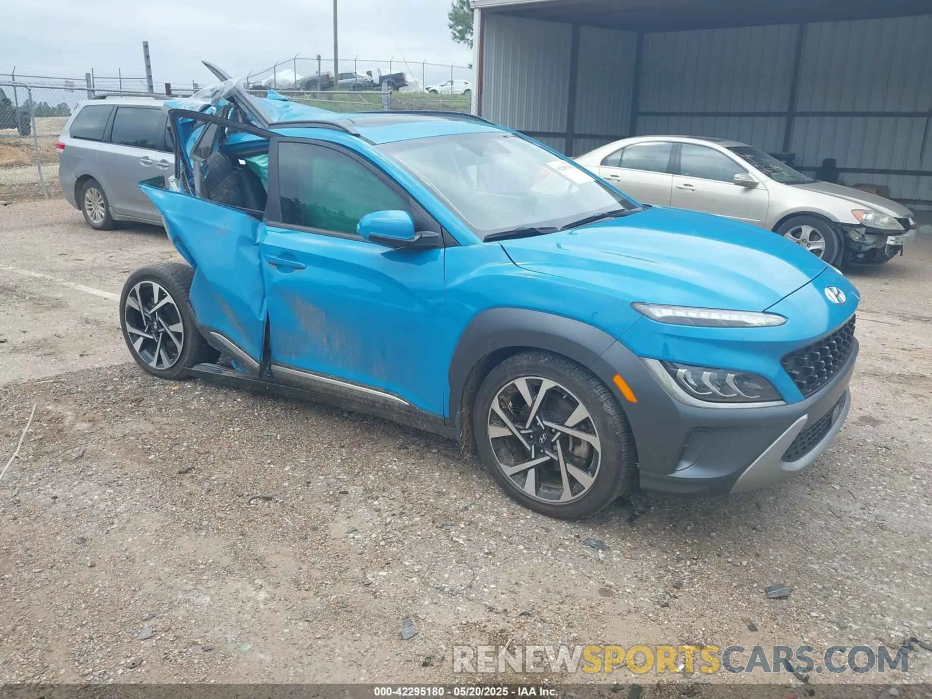 1 fotografías del automóvil dañado KM8K53A3XNU853067 HYUNDAI KONA 2022