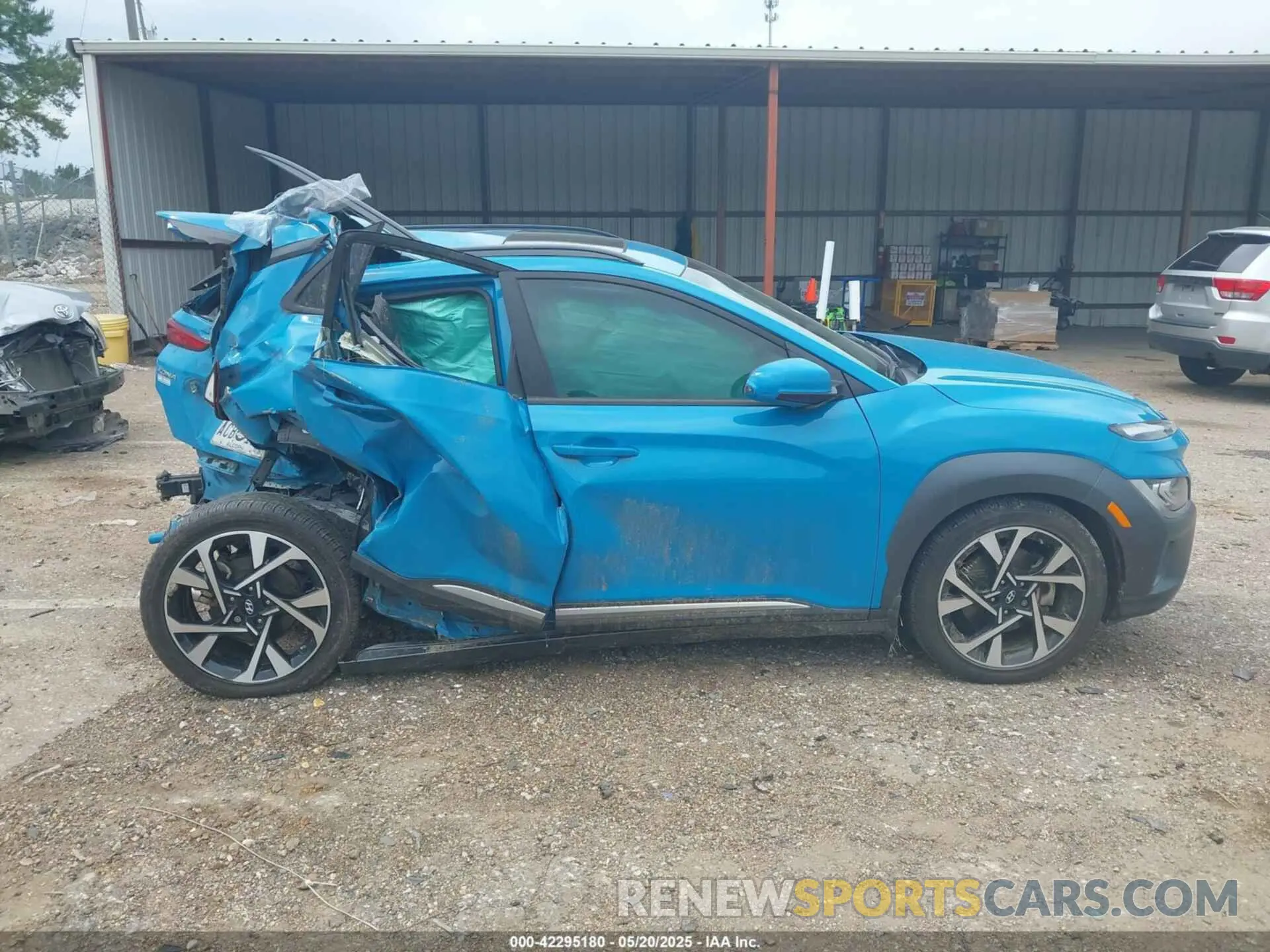 14 fotografías del automóvil dañado KM8K53A3XNU853067 HYUNDAI KONA 2022