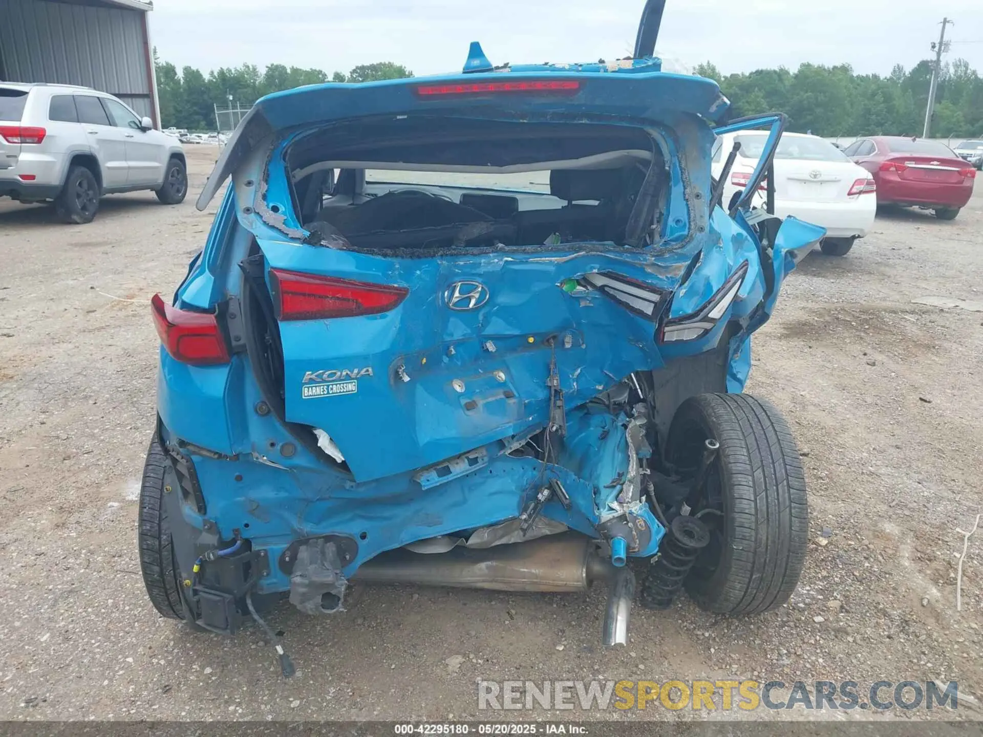 17 fotografías del automóvil dañado KM8K53A3XNU853067 HYUNDAI KONA 2022
