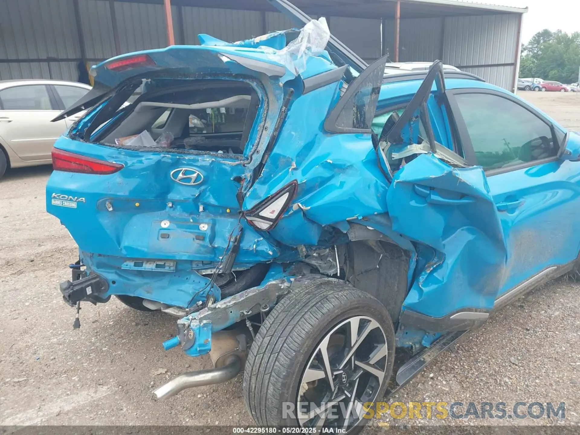 18 fotografías del automóvil dañado KM8K53A3XNU853067 HYUNDAI KONA 2022