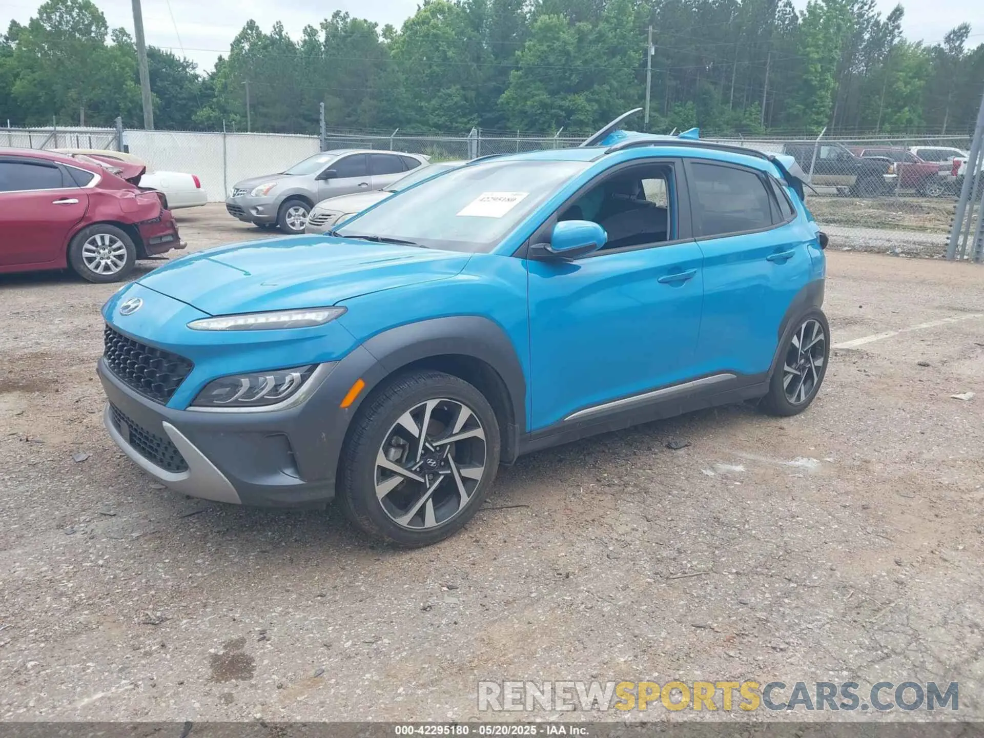 2 fotografías del automóvil dañado KM8K53A3XNU853067 HYUNDAI KONA 2022