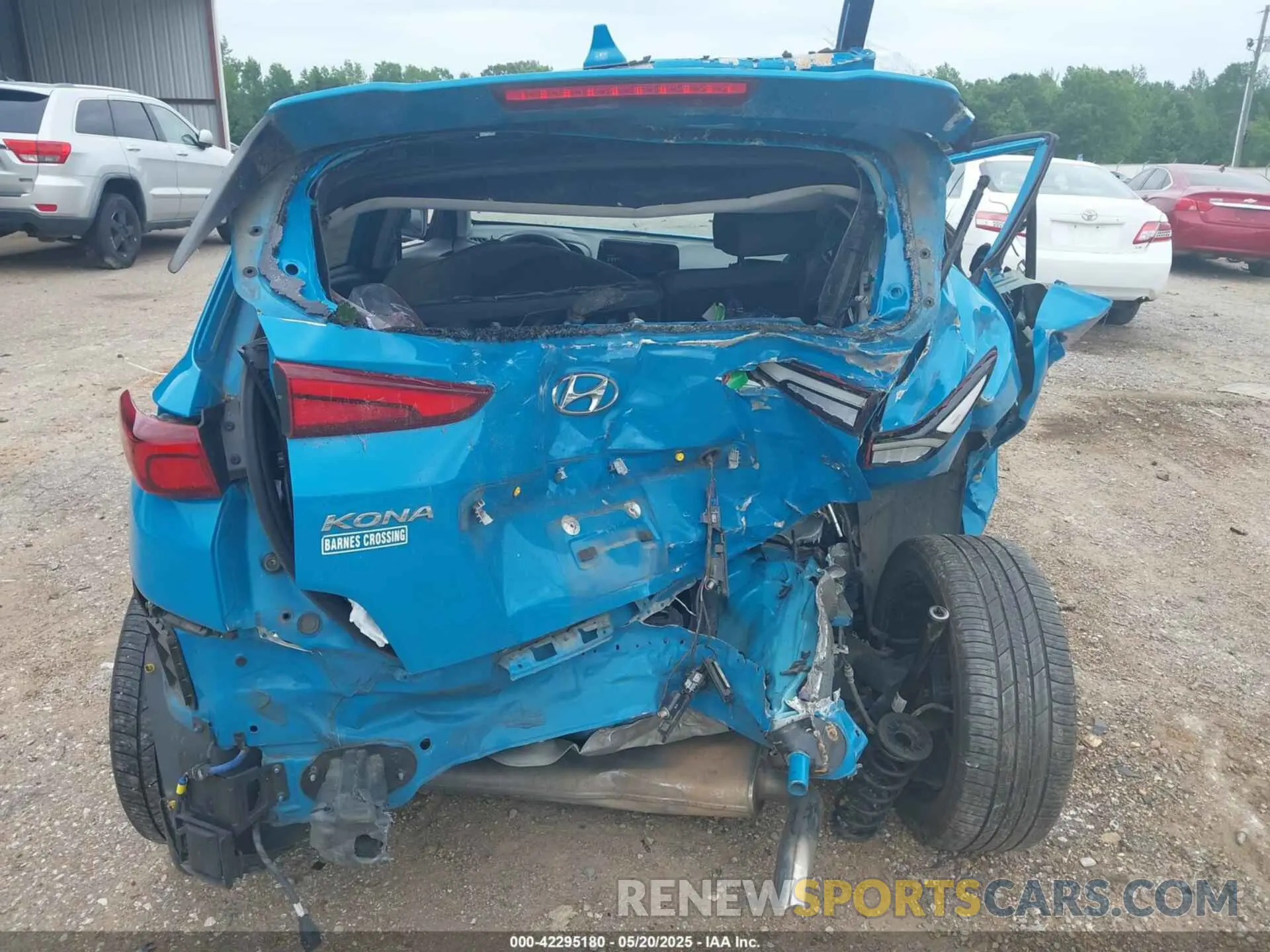 6 fotografías del automóvil dañado KM8K53A3XNU853067 HYUNDAI KONA 2022