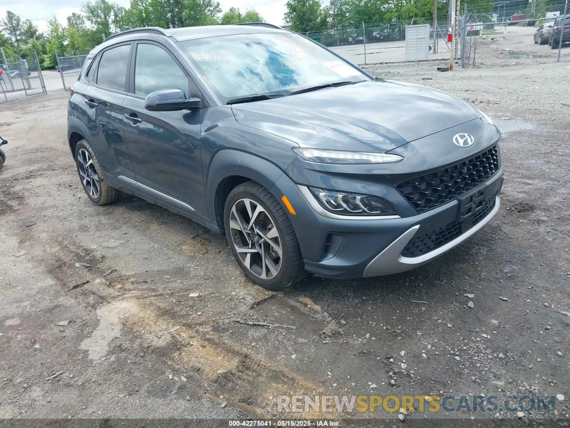1 fotografías del automóvil dañado KM8K5CA33NU926120 HYUNDAI KONA 2022