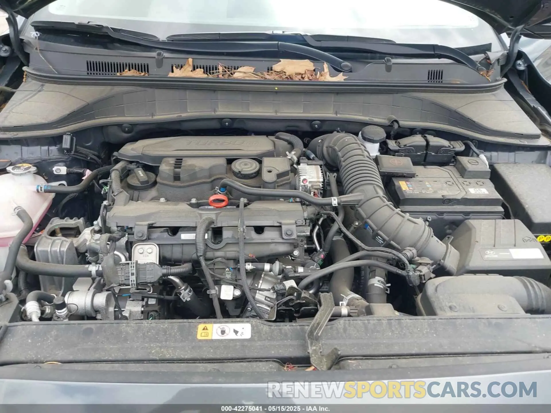10 fotografías del automóvil dañado KM8K5CA33NU926120 HYUNDAI KONA 2022