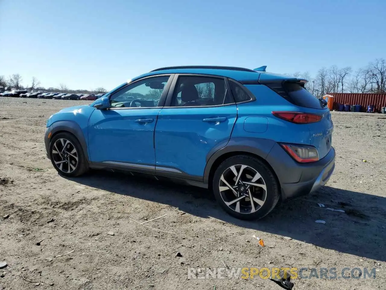2 fotografías del automóvil dañado KM8K5CA38NU839958 HYUNDAI KONA 2022