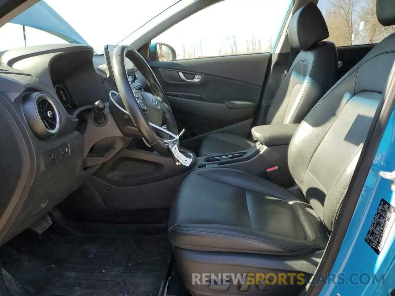 7 fotografías del automóvil dañado KM8K5CA38NU839958 HYUNDAI KONA 2022