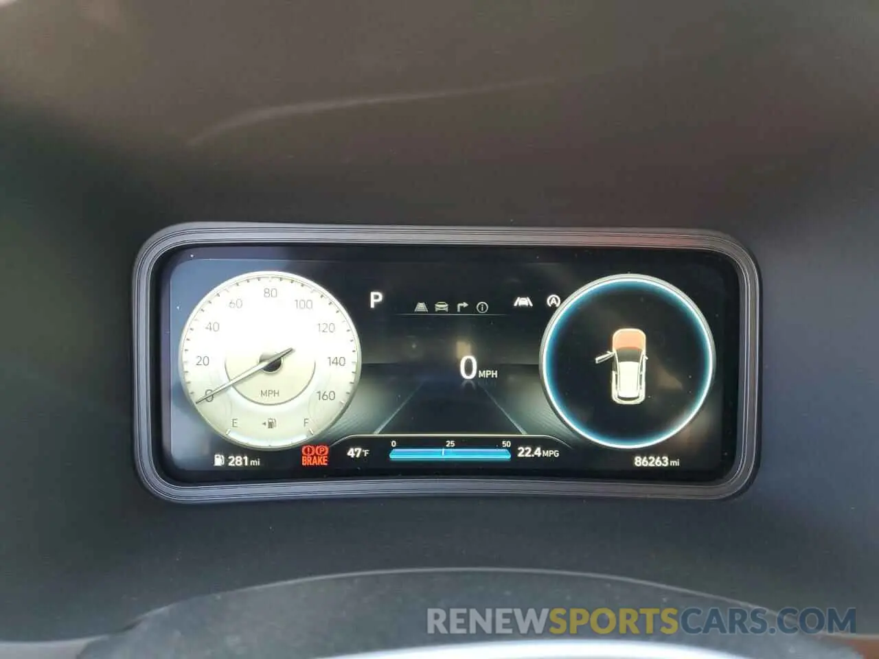 9 fotografías del automóvil dañado KM8K5CA38NU839958 HYUNDAI KONA 2022