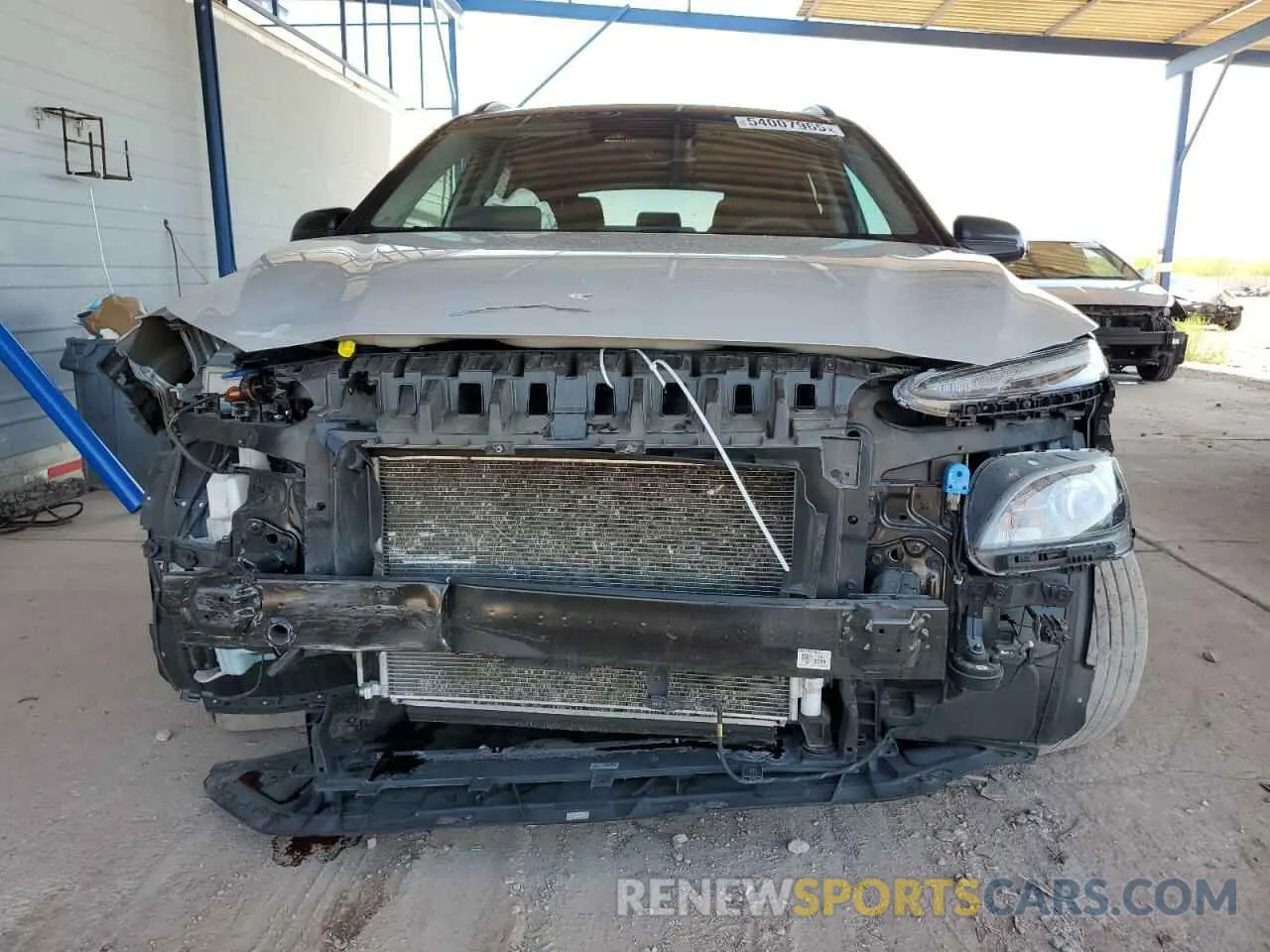 5 fotografías del automóvil dañado KM8K62AB0NU881216 HYUNDAI KONA 2022