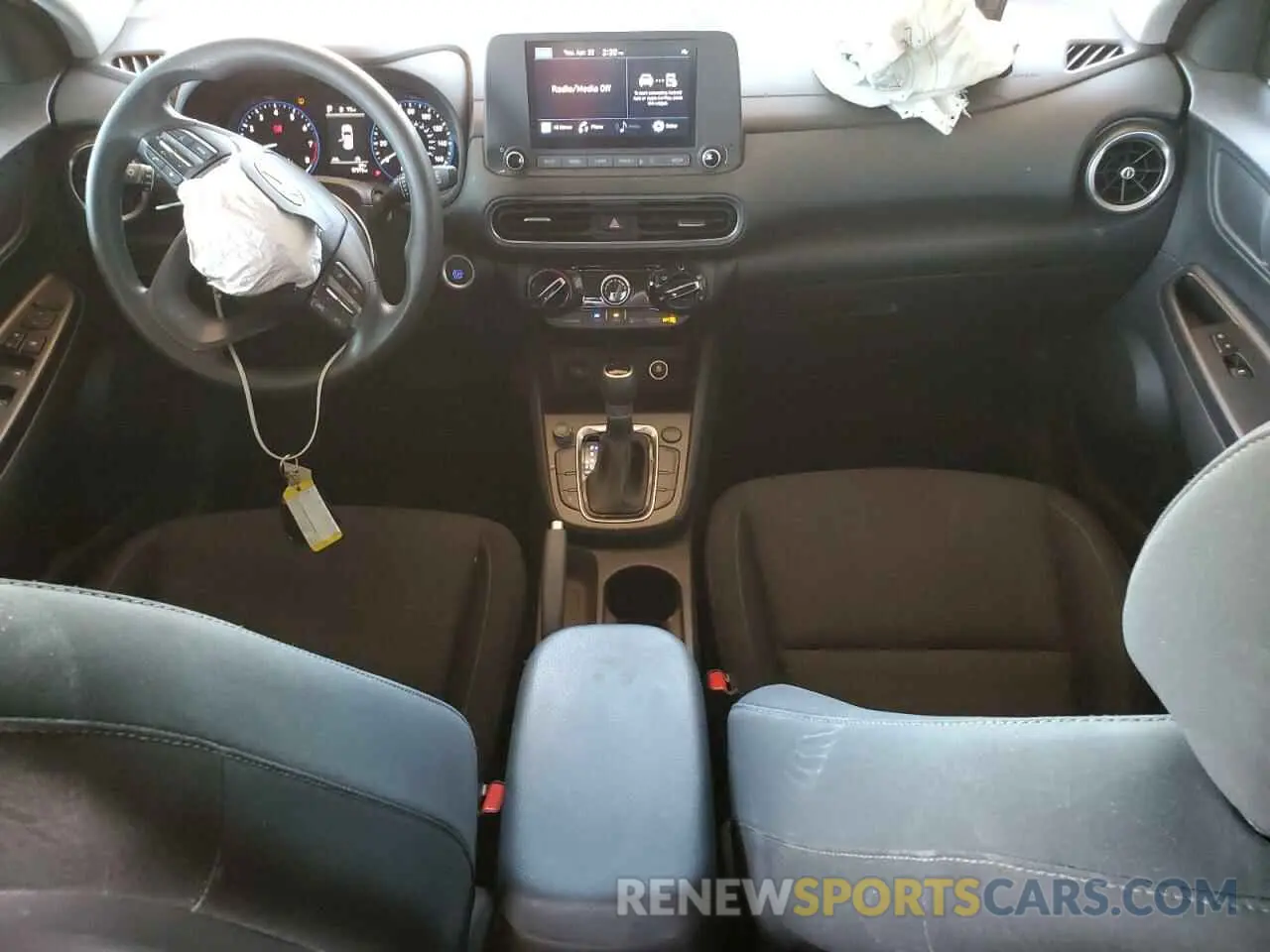 8 fotografías del automóvil dañado KM8K62AB0NU881216 HYUNDAI KONA 2022