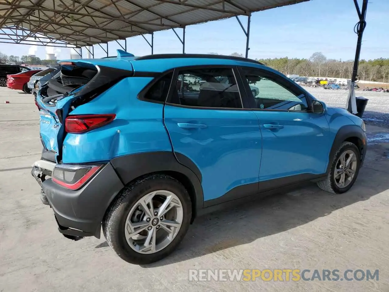 3 fotografías del automóvil dañado KM8K62AB1NU788527 HYUNDAI KONA 2022